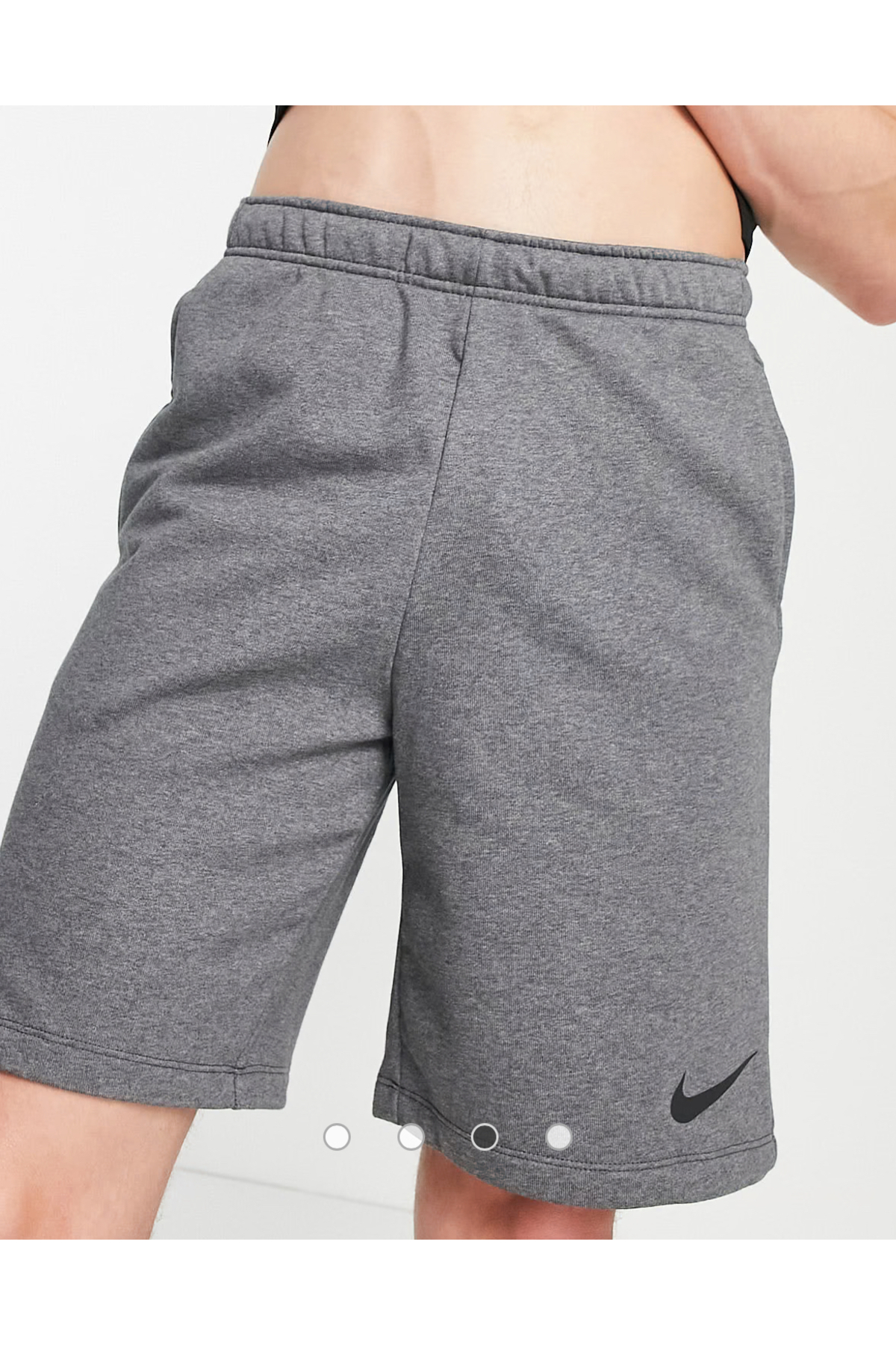 شورت و شلوارک مردانه خاکستری نایکی | 3435443543 اورجینال - تصویر 4