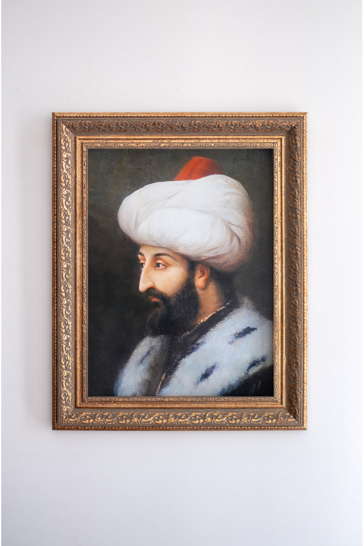 Portrait of Sultan Mehmet the Conqueror - Frame