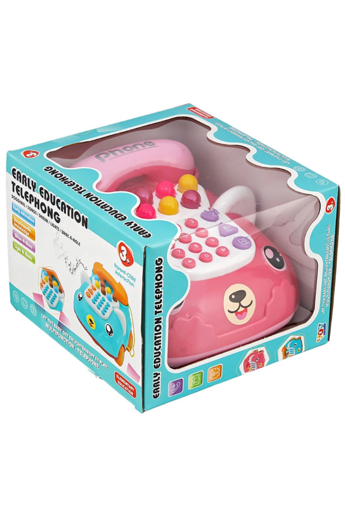 SAZE Nessiworld Işıklı Müzikli Arabalı Eğitici Telefon fotoğrafı 3 (önizleme)