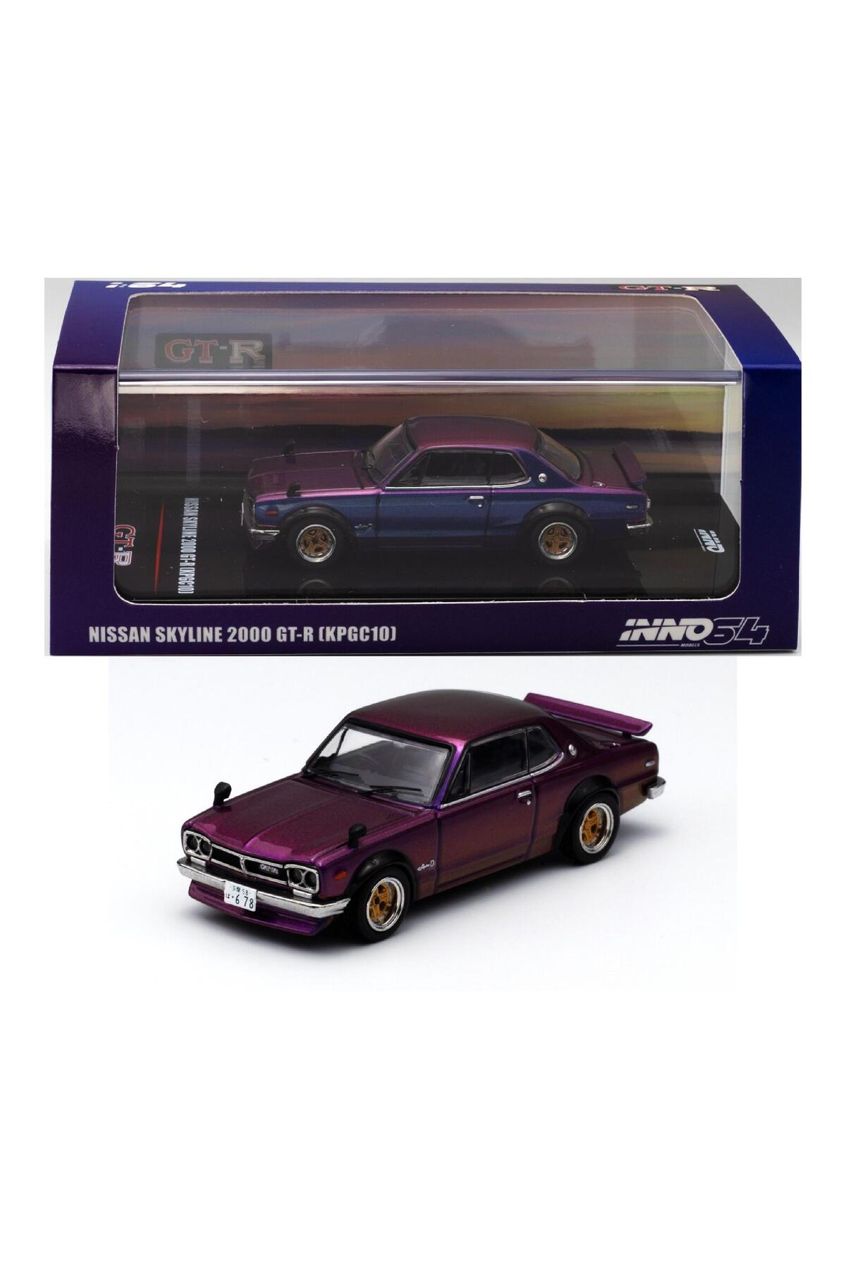 Inno İNNO64 Nissan Skyline 2000 GT-R KPGC10 Midnight Purple II