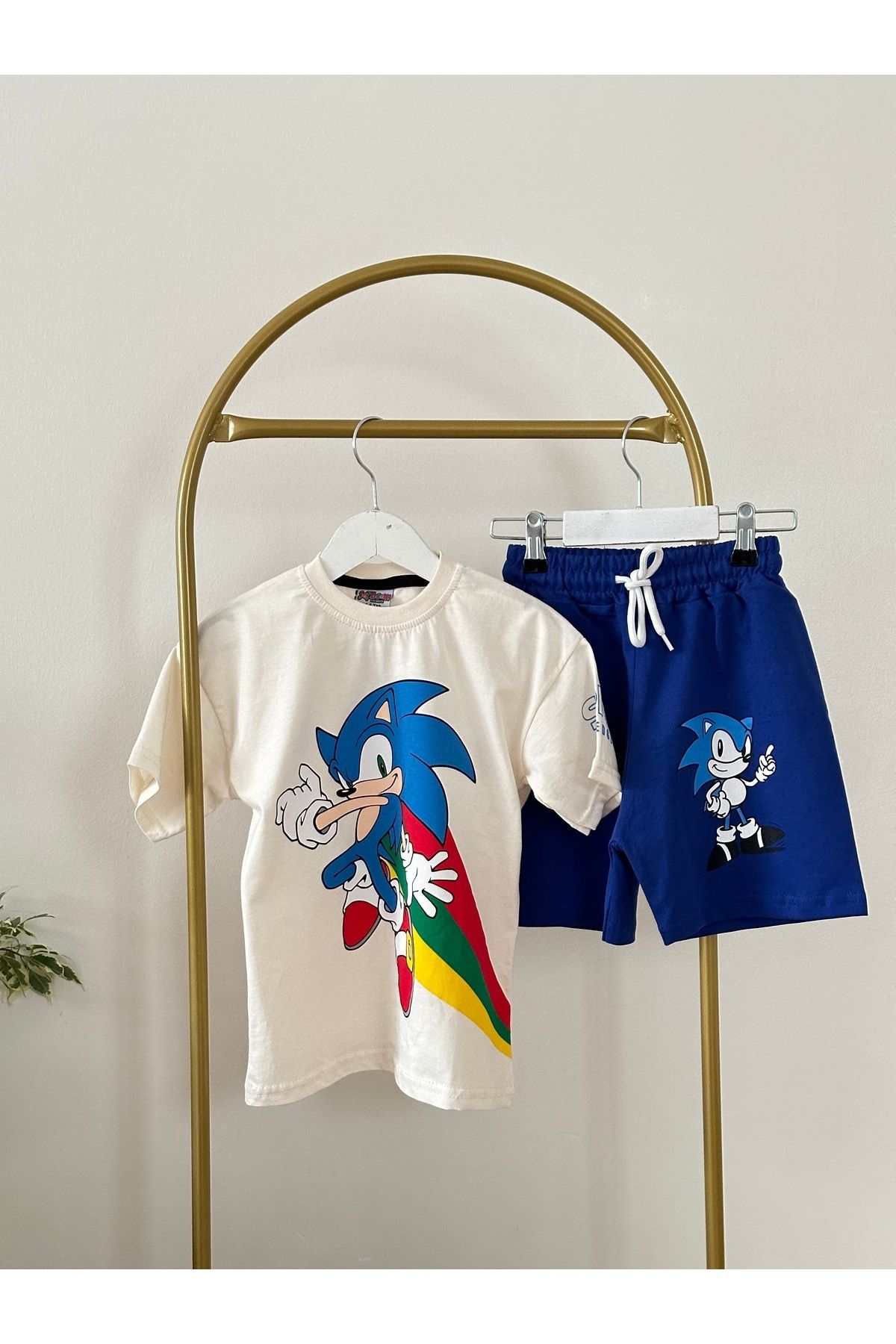 JELİBOOM-Sonic Shorts Set for Boy 3