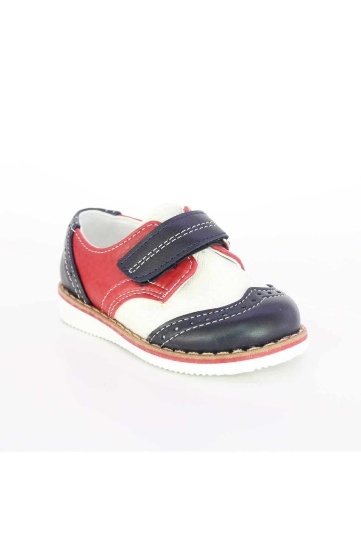 chaussures orthopédiques classiques en similicuir bleu blanc rouge élégantes et confortables pour garçons en été
