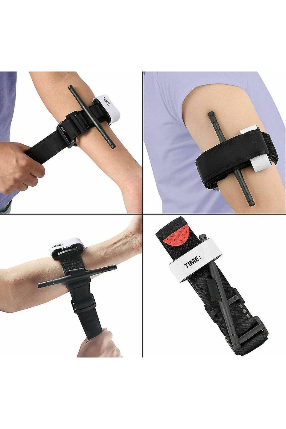 Hemostatik Tıbbi Taktik Turnike Hızlı Uygulama Acil Durum Ilk Yardım Kiti 5