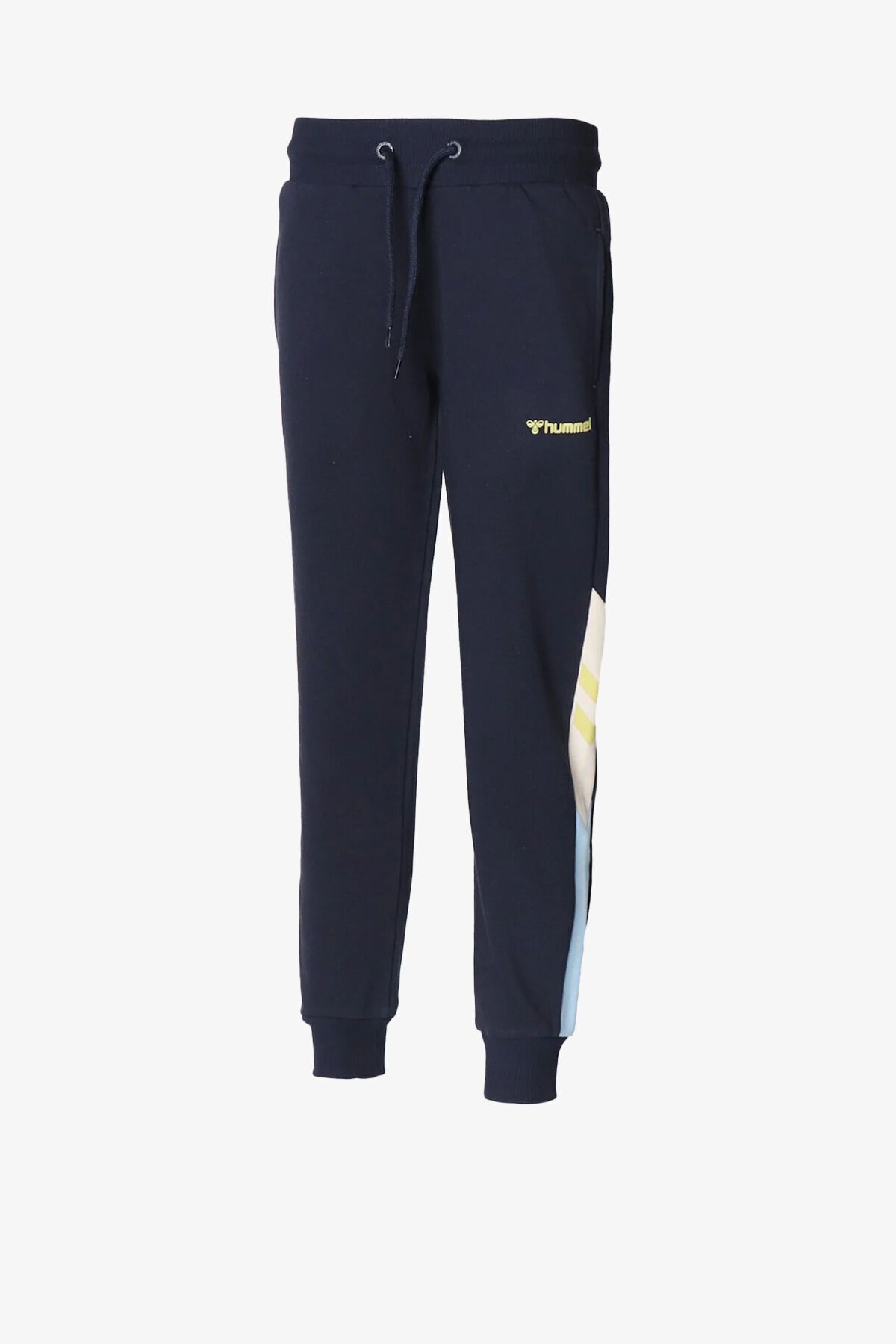 شلوار گرمکن آبی دخترانه و پسرانه بچگانه Tracture Boy Nactery Six اورجینال hummel