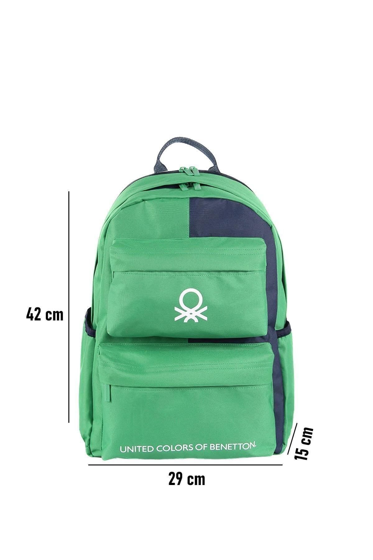 کیف مدرسه مردانه و زنانه NOHAR UNITED NOHAR. کوله پشتی دو قسمت 03848 United Colors of Benetton