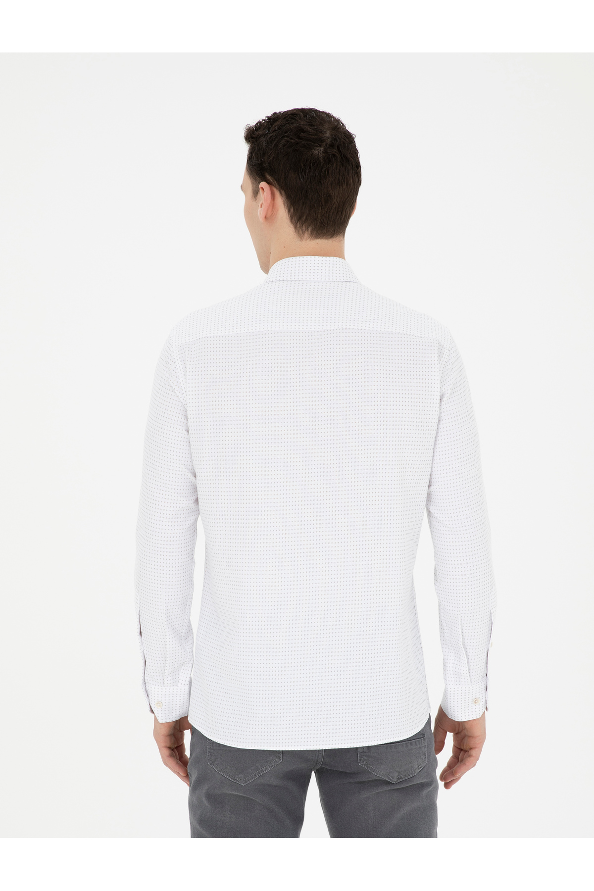 پیراهن مردانه پیر کاردین | 50289388-VR011 Pierre Cardin - Image 5