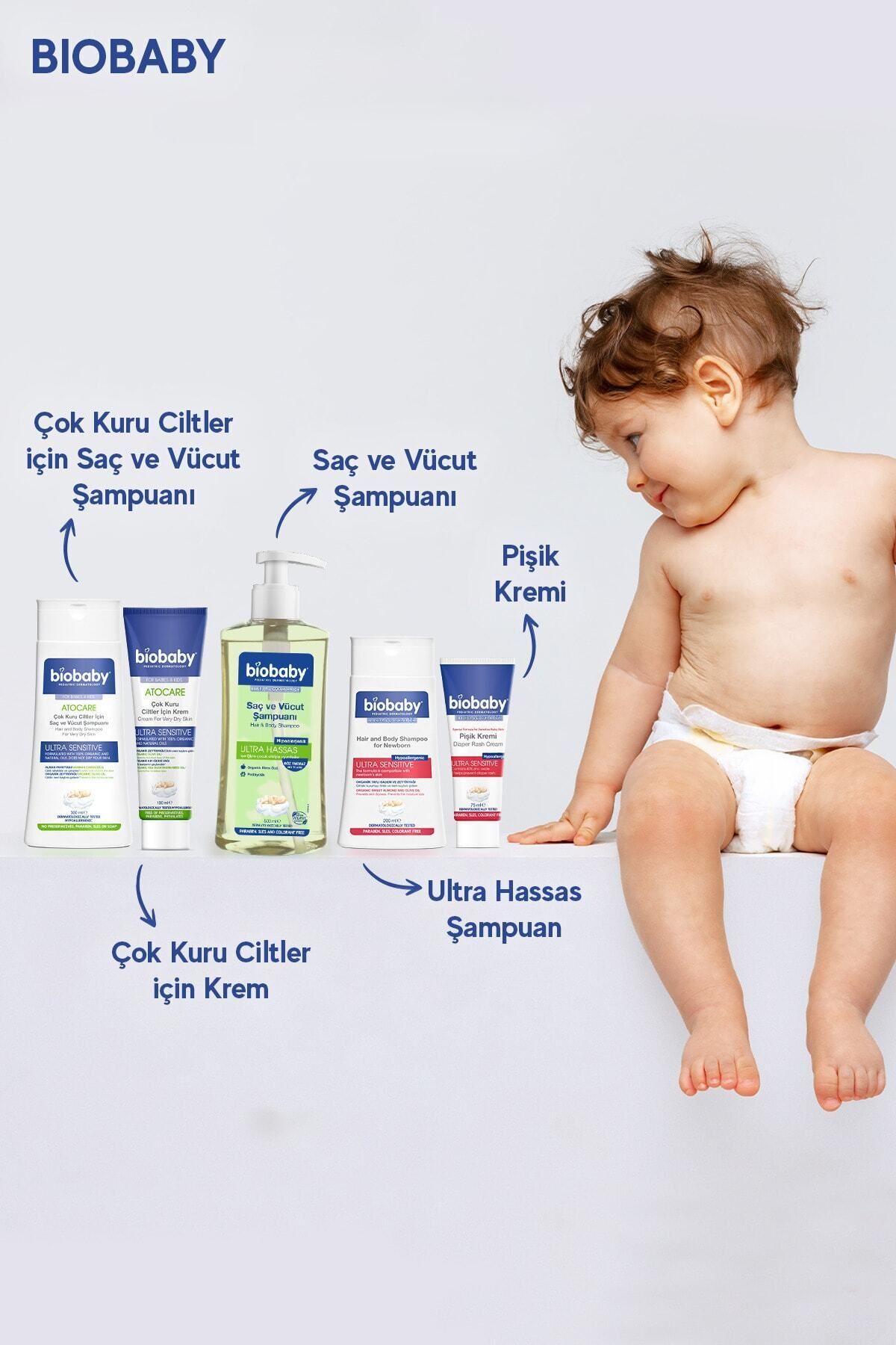 Ultra Hassas Saç Ve Vücut Şampuanı 500 ml Prebiyotik Alman Papatyası - Organik Içerik