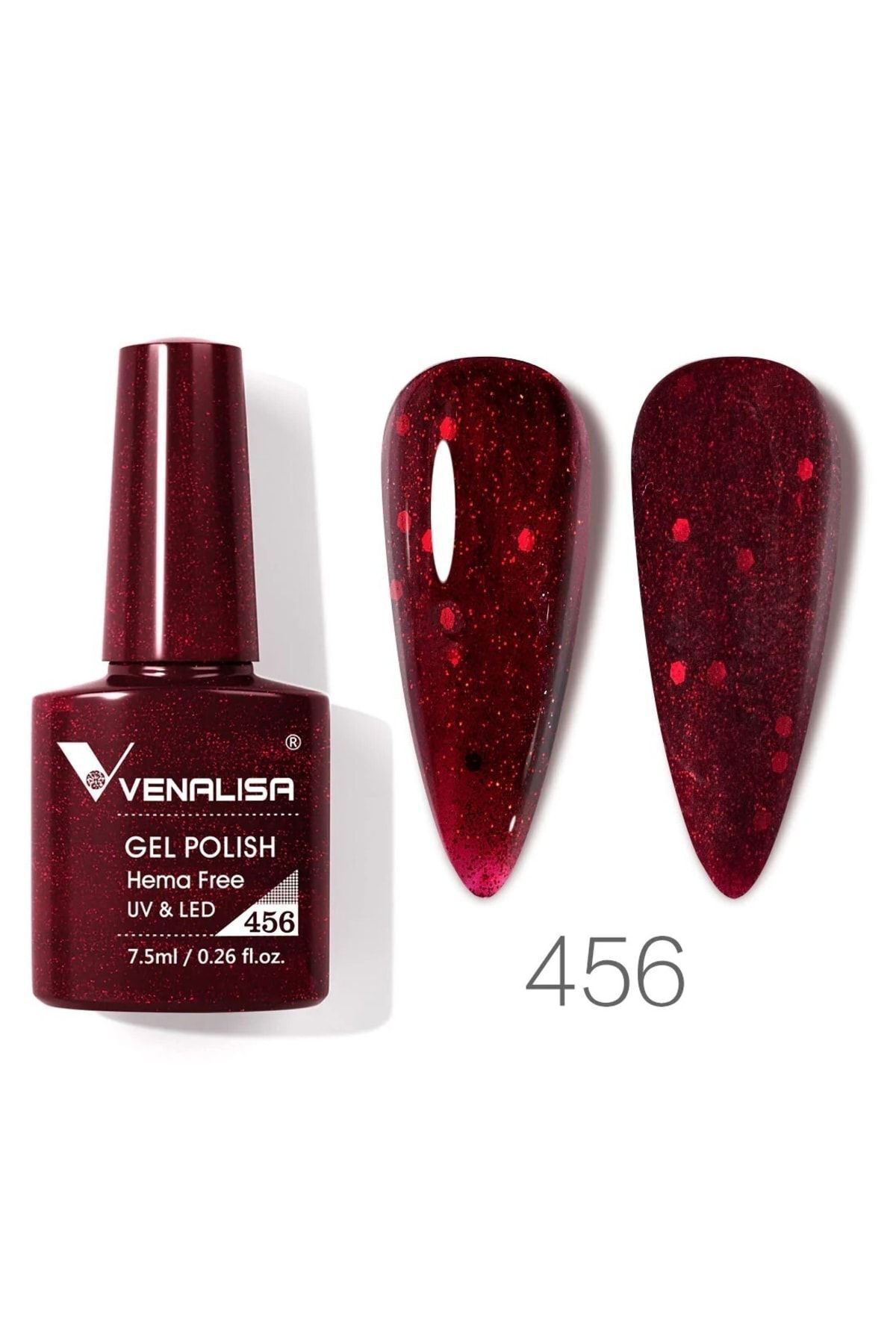 Venalisa 7.5 Ml Hema free Uv Led Kal c Oje No 456 Fiyat Yorumlar Trendyol