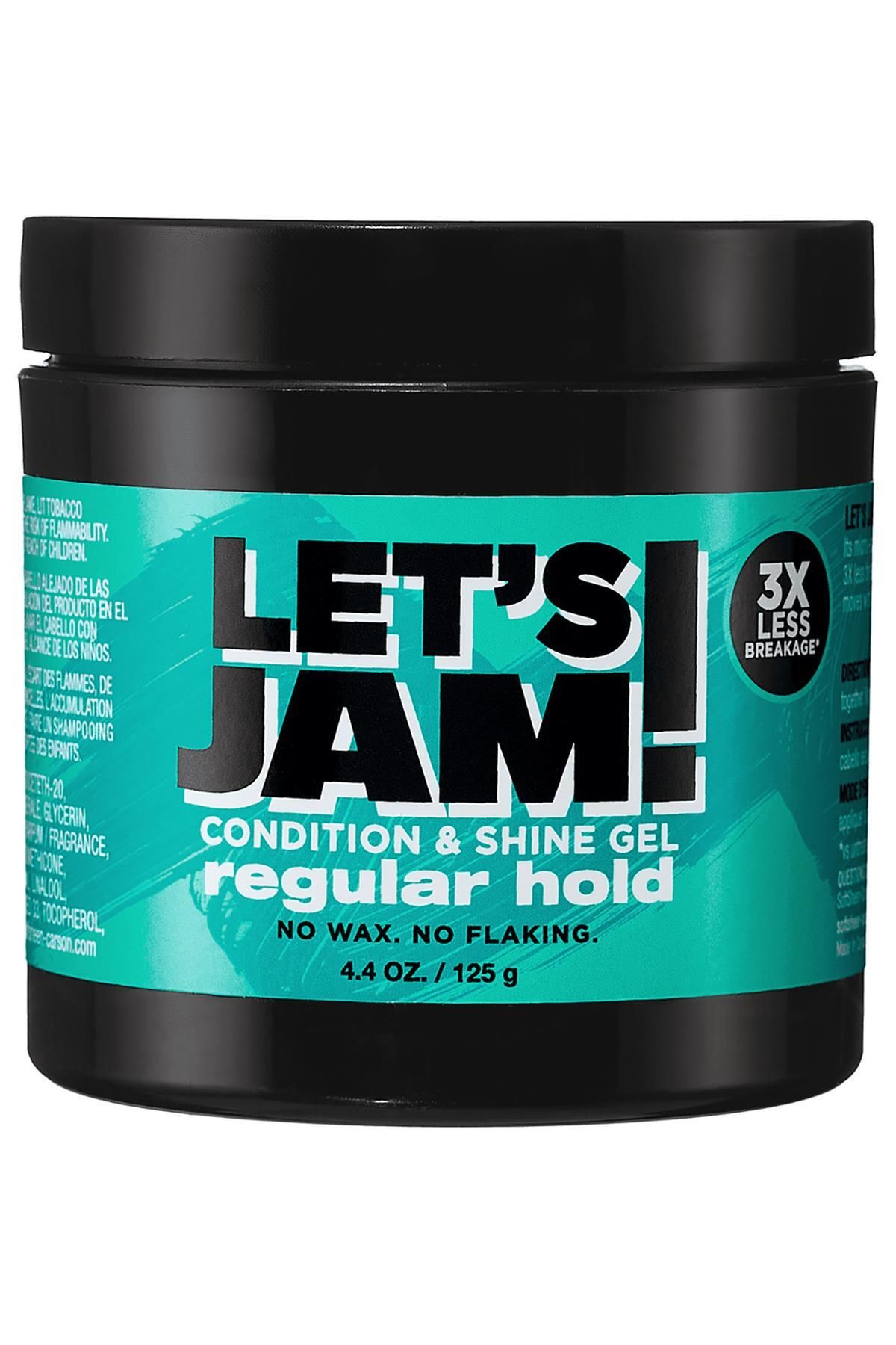 Lets Jam Let's Jam Normal Tutuş Saç Jölesi 125GR