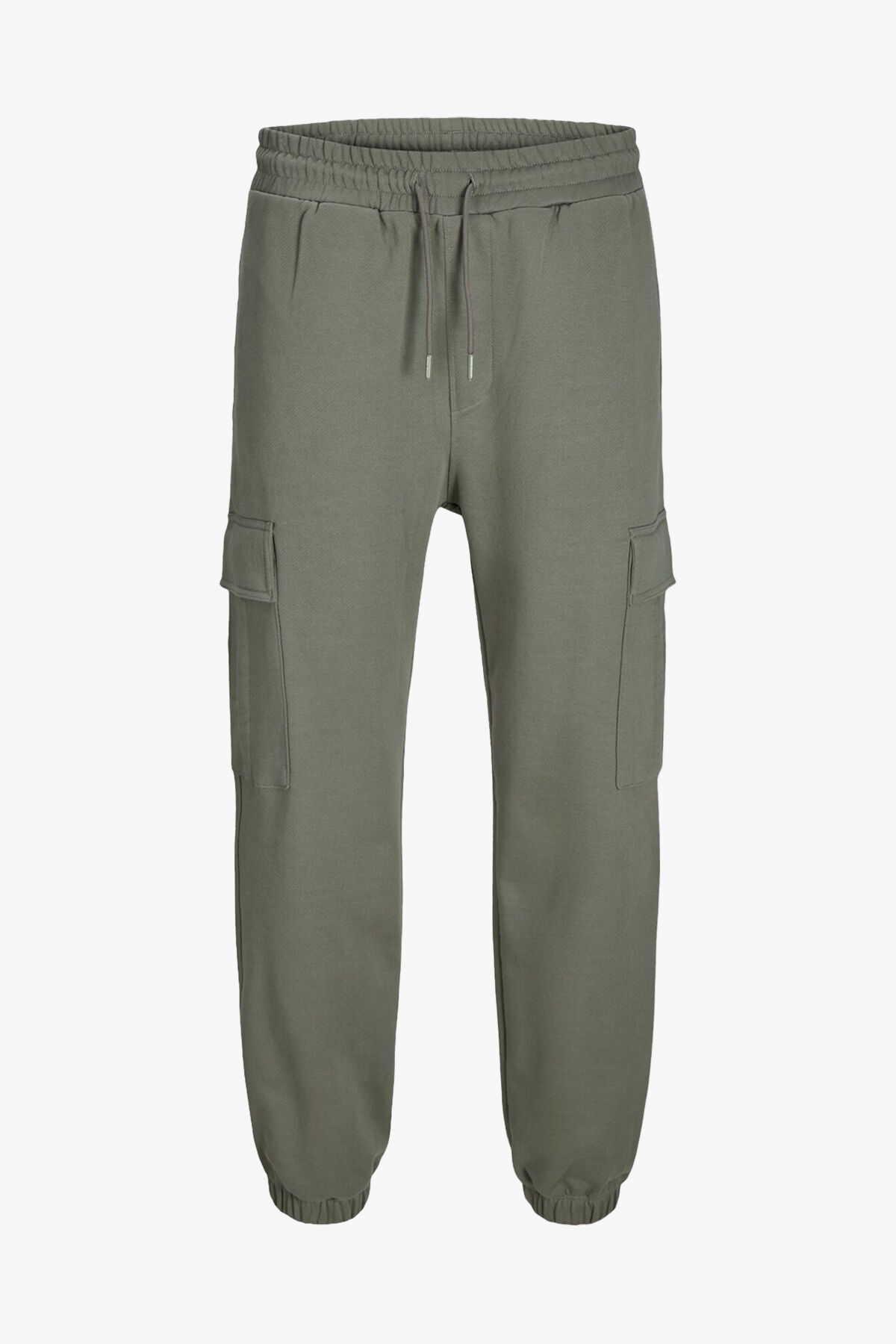 شلوار گرمکن ورزشی مردانه راسته فاق نرمال | جک اند جونز Jack & Jones 12263074-AgaveGreen - تصویر 2