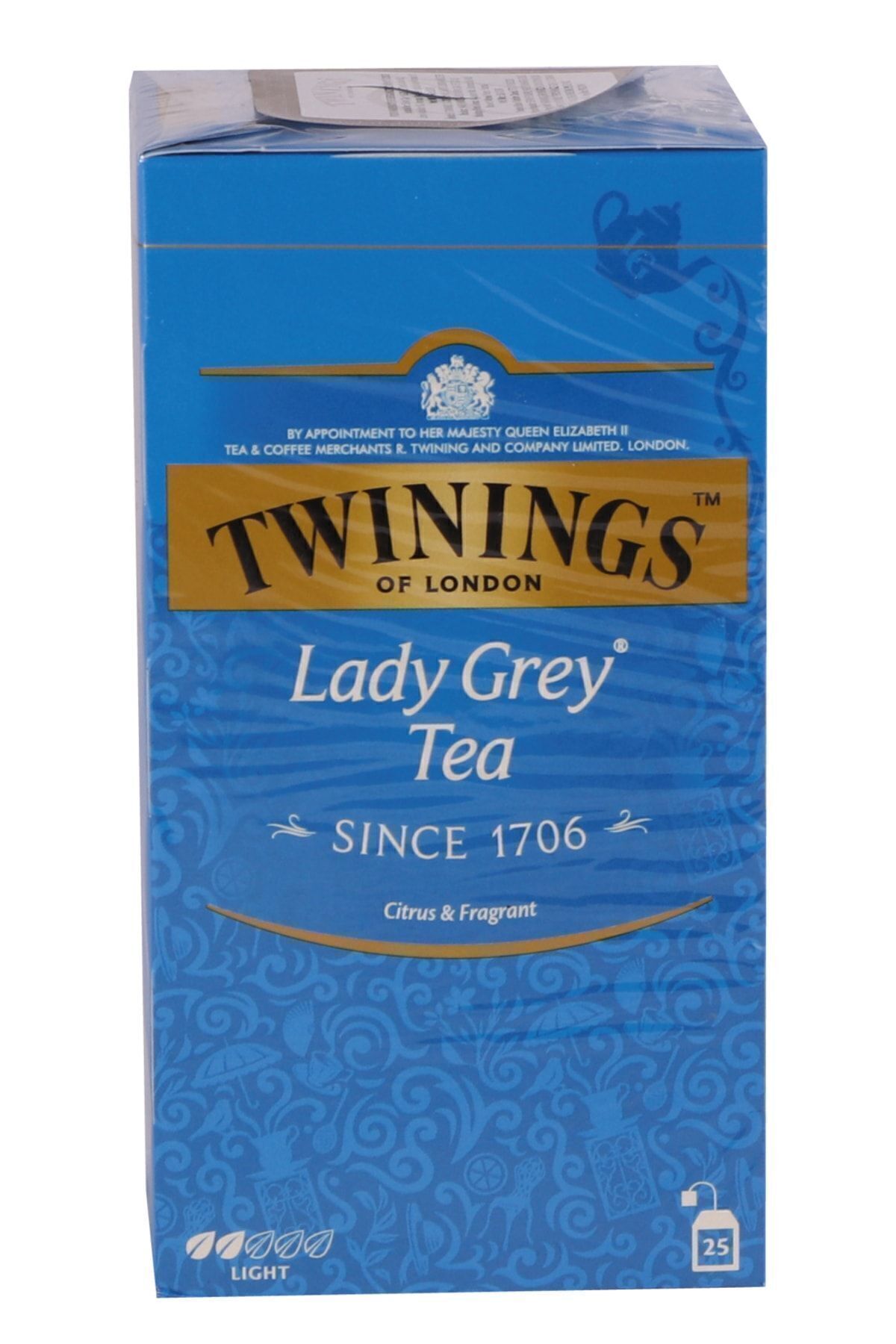 Twinings-Lady Gray Tea - Citrus and Bergamot Flavored 25-Piece Tea Bag 50 G 2