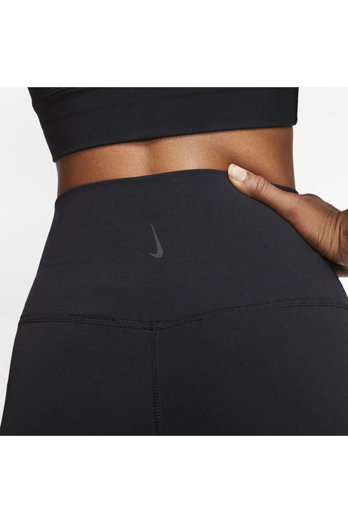Nike جوراب شلواری سیاه زنانه تنگ یوگا 7-8 Cu5293-010