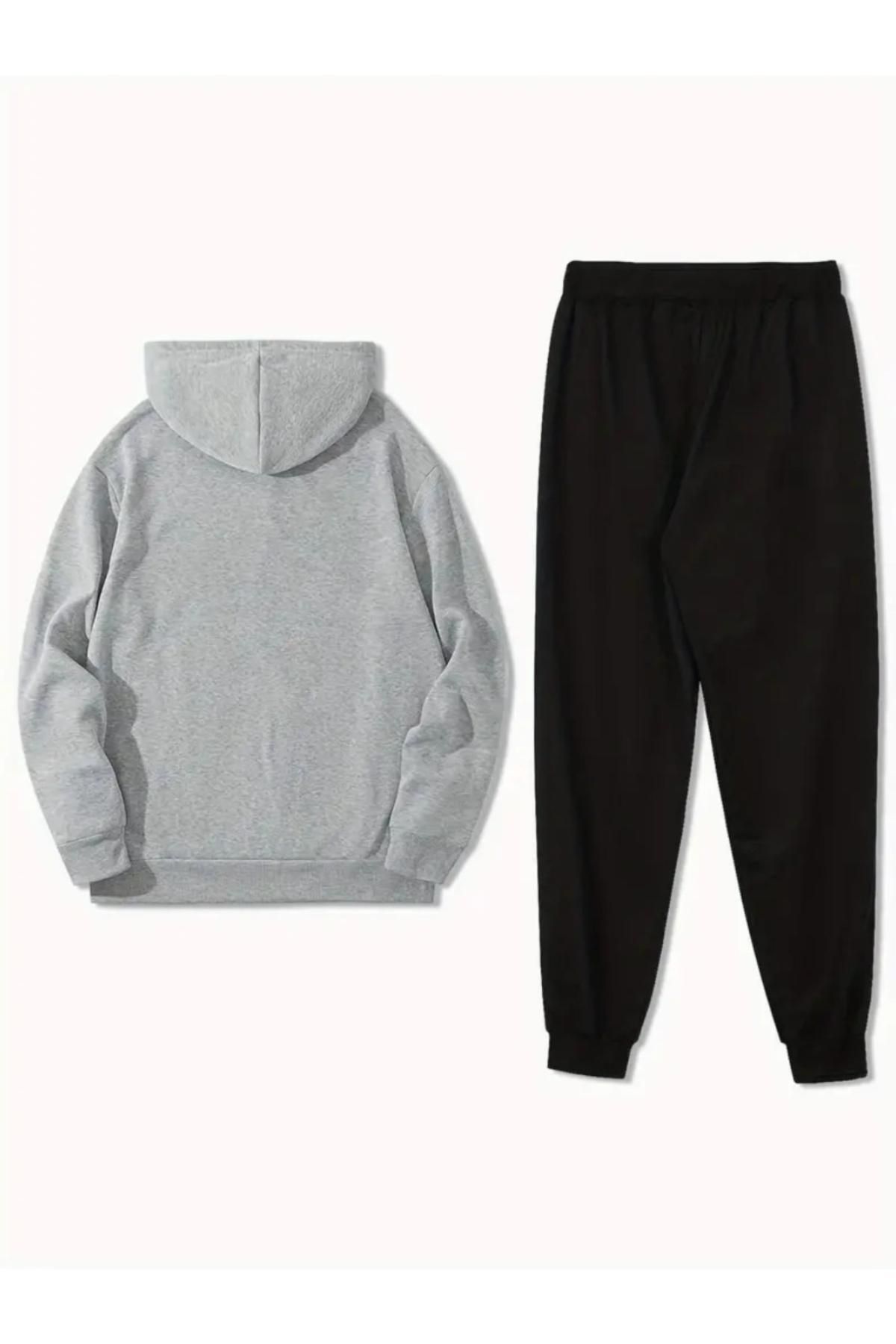 CAST COLLECTİON-Ανδρικό σετ San Francisco Printed Grey 2