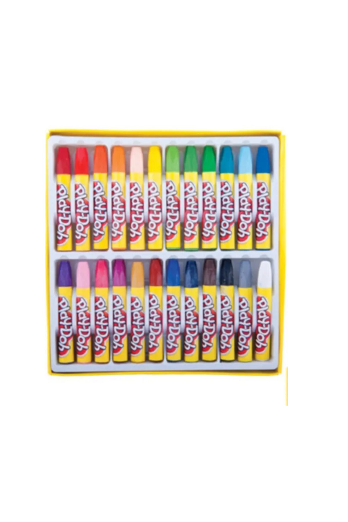 Play Doh-علبة كرتون بألوان الباستيل تحتوي على 24 لونًا 2