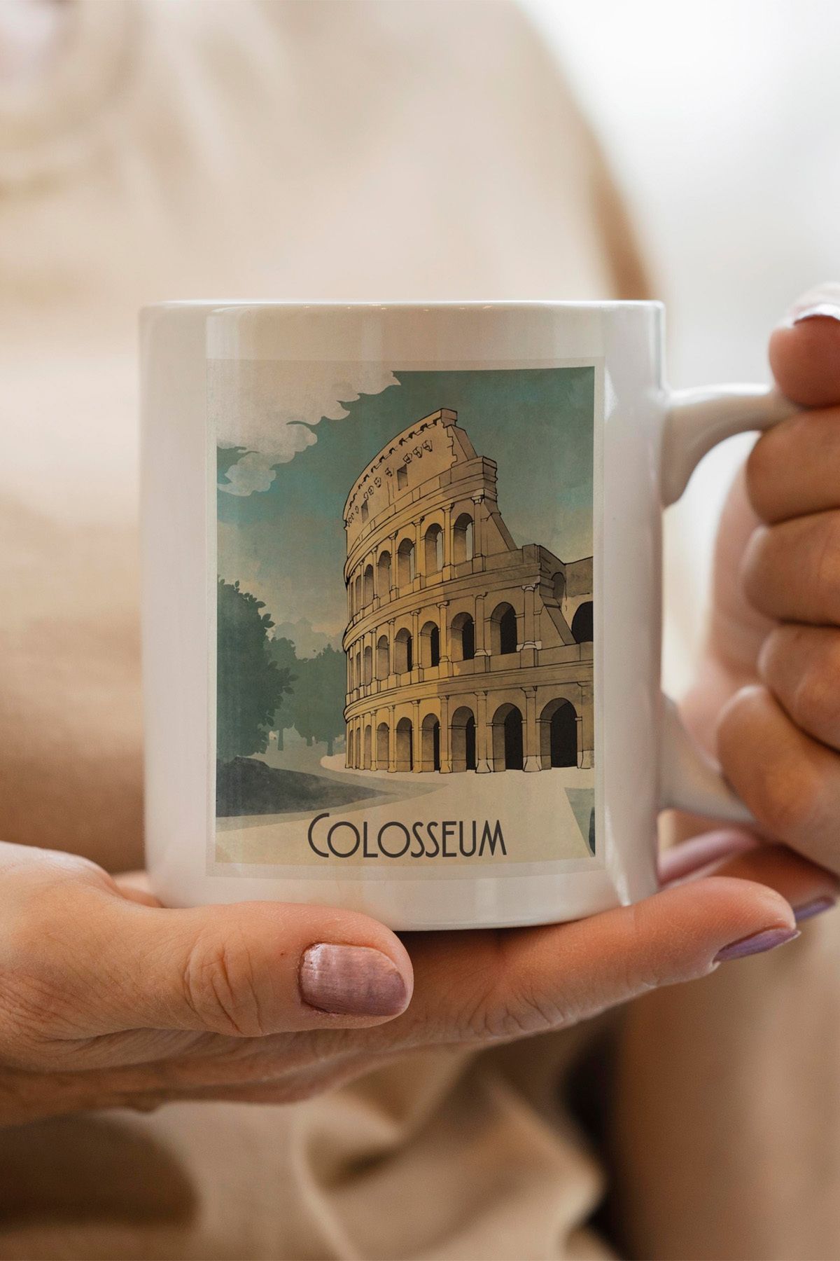 South Steel-Roma Colosseum Printed Mug 1