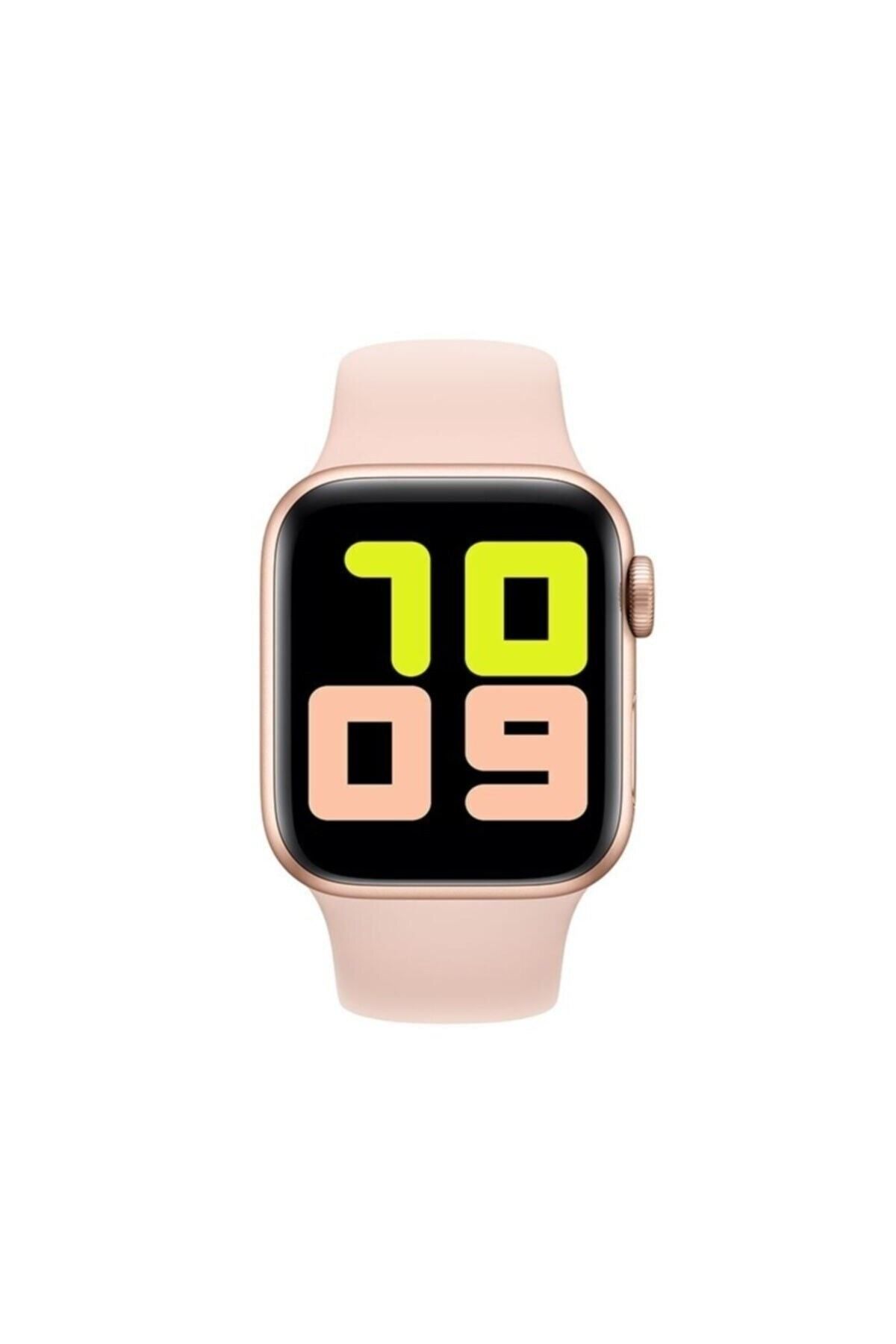 Ak ll Saat Nab z Olcer Bileklik Ad msayar Smart Watch X7 Series 6 Mesaj Okuma Fitpro Pembe