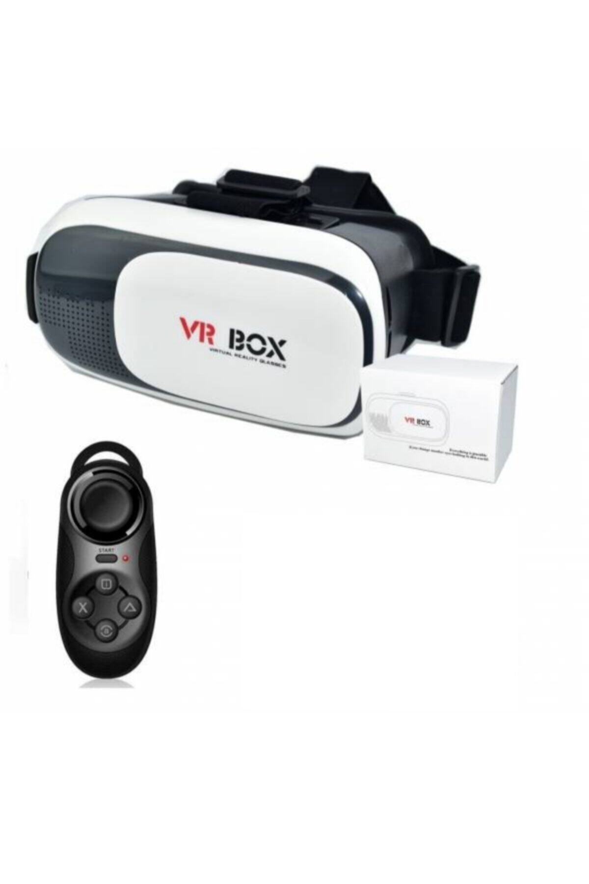 VR BOX Sanal Gereklik Gözlüğü Vr Kumanda Seti