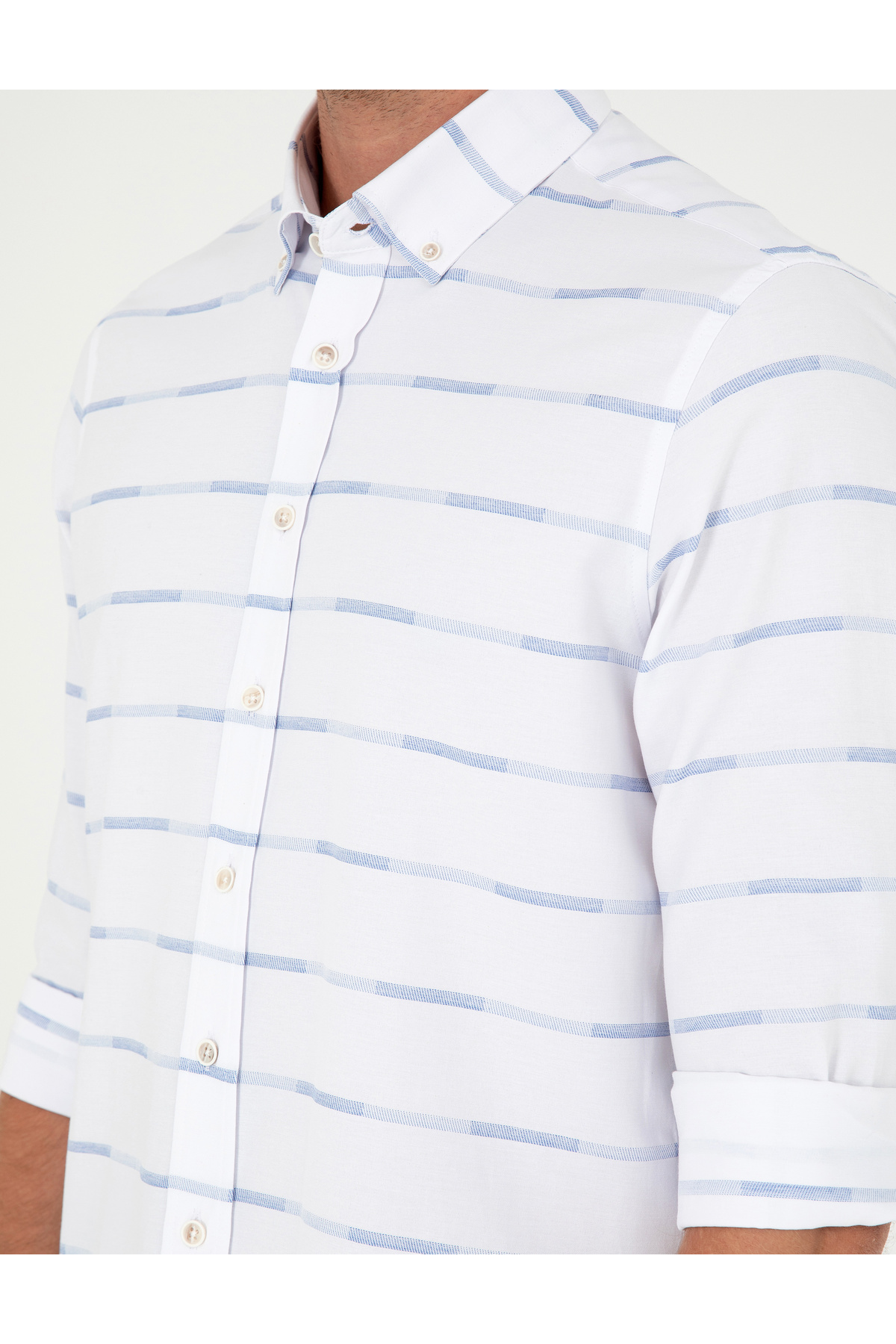 پیراهن مردانه پیر کاردین | 50296902-VR036 Pierre Cardin - Image 7