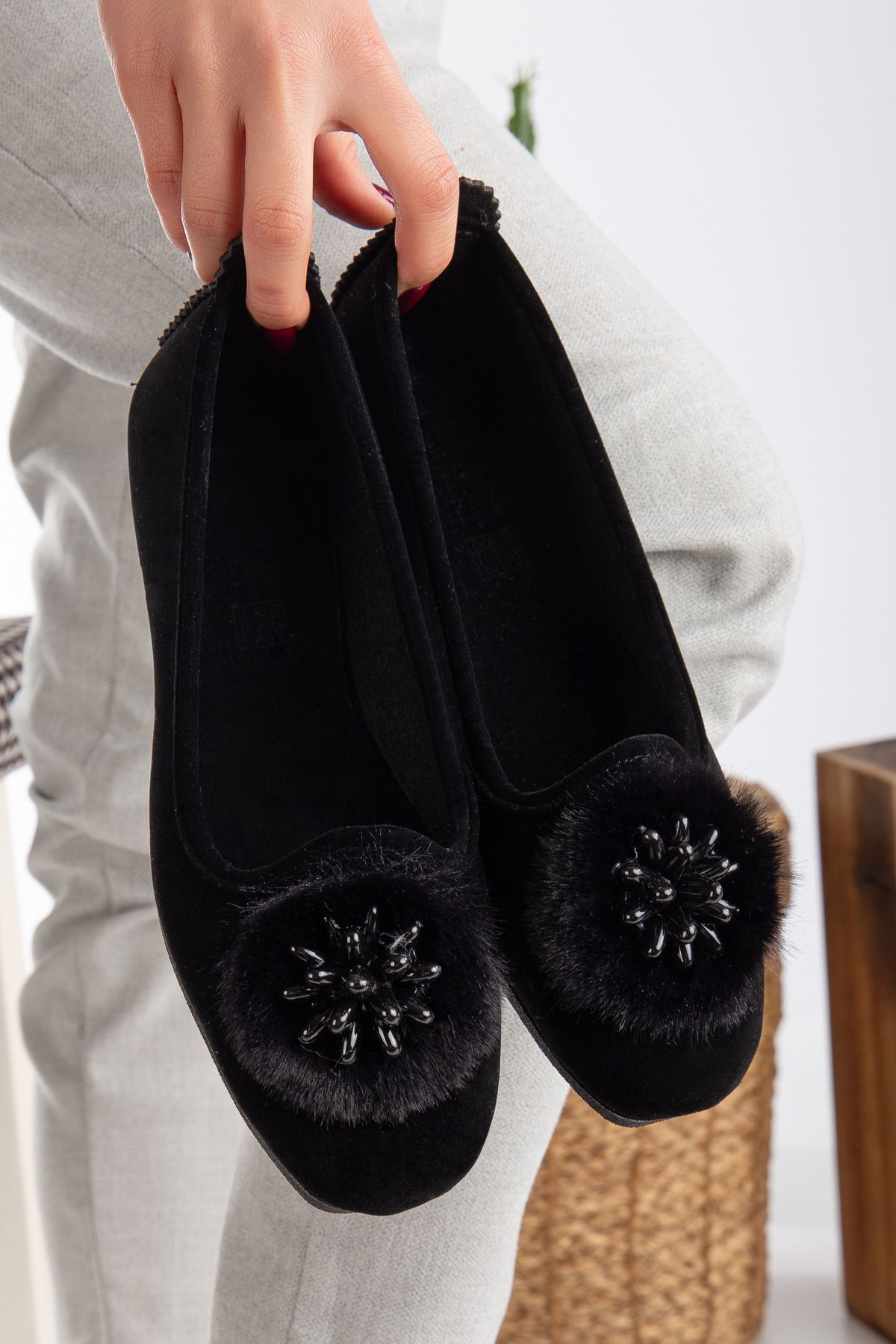 femmes babet léger confortable semelle orthopédique suede mère chaussures maison babette