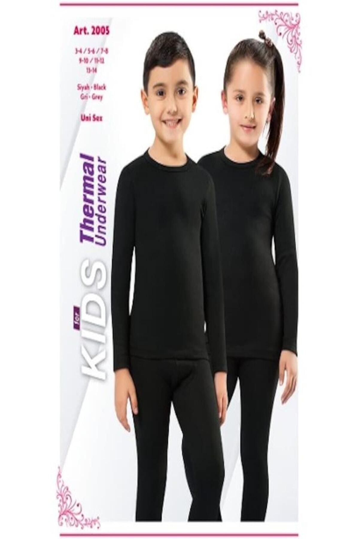 bonbonetti chocolate baby&kids 2'Li Paket  Termal Alt  İçlik fotoğrafı 4 (önizleme)