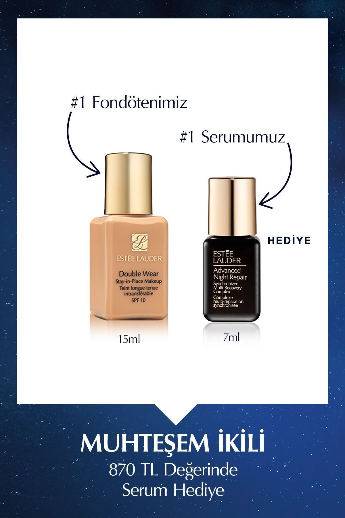 Estee Lauder-Smoothing, Lasting, Moisturizing Foundation-Spf10-2N1 Desert Beige-15Ml Passi.623 1