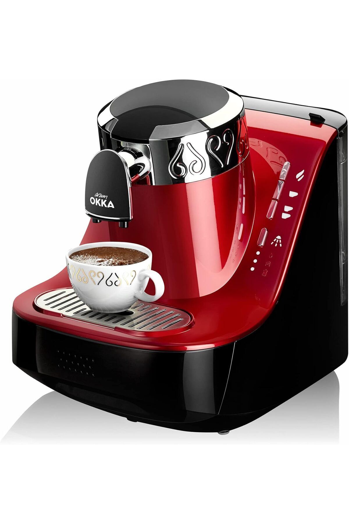 Arzum-Okka, Professional Electric Turkish Coffee Maker, Fully Automatic, RED, OK-002-N 2