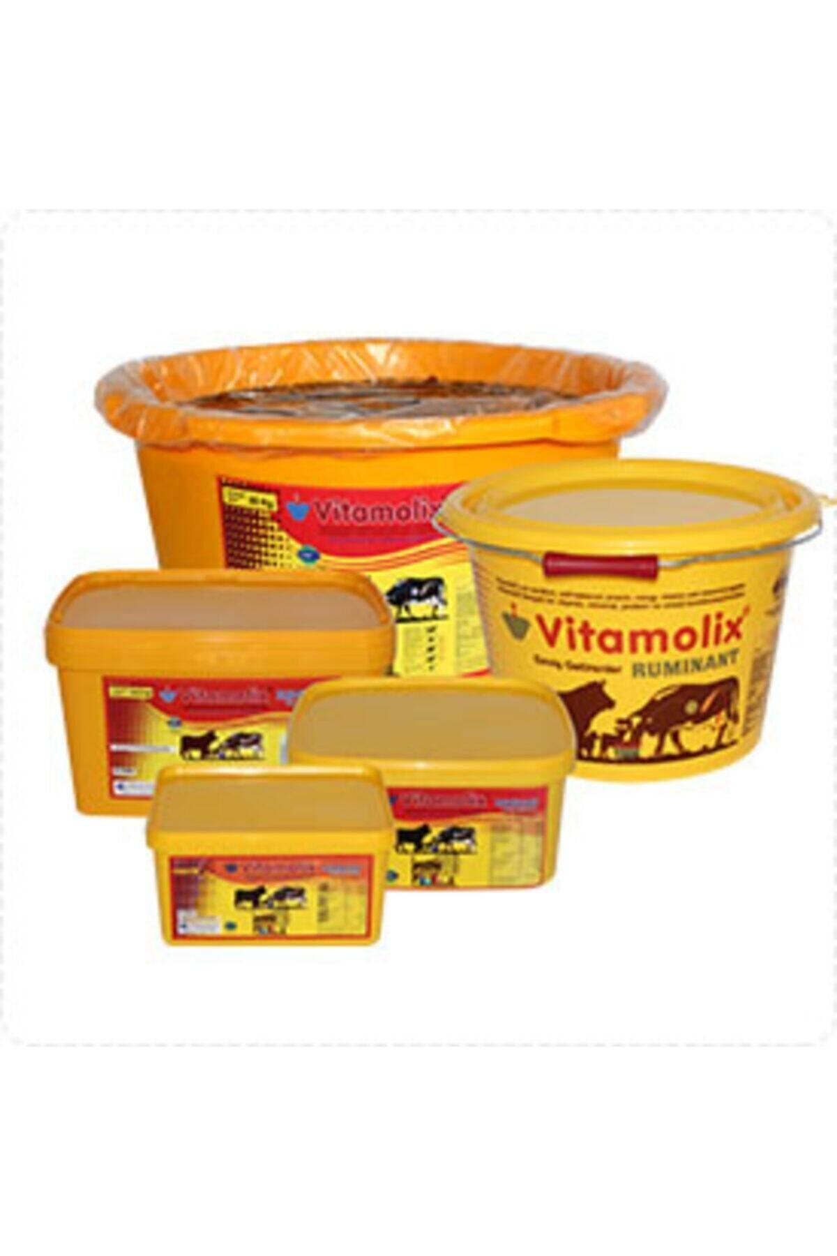 Vitamolix 25 Kg Melas Bazlı Ruminant Yalama Kovası