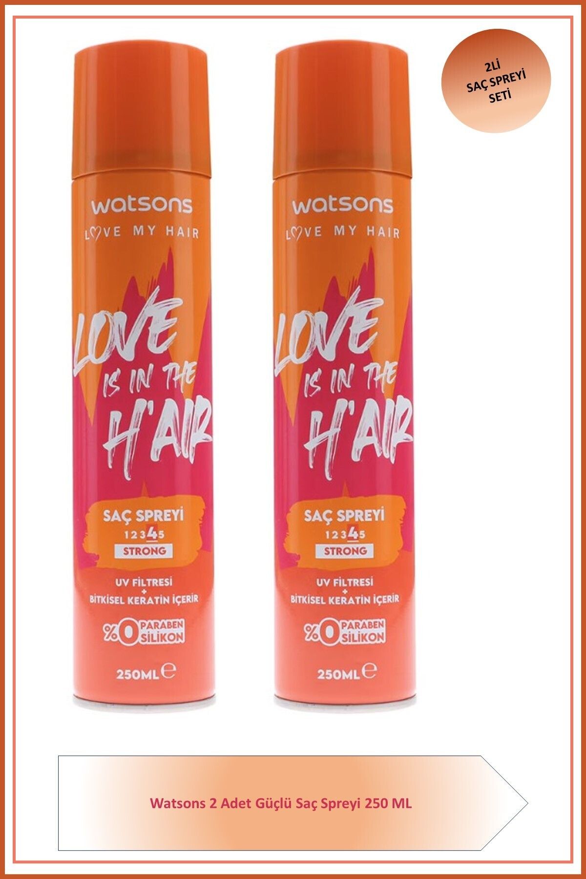 اسپری مو قوی 250 میلی لیتر Watsons