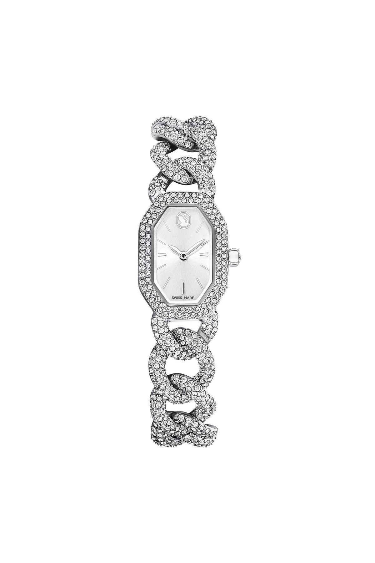 Swarovski-5668899 ساعة اليد ديكسترا:mc Sts/wht/sts 1