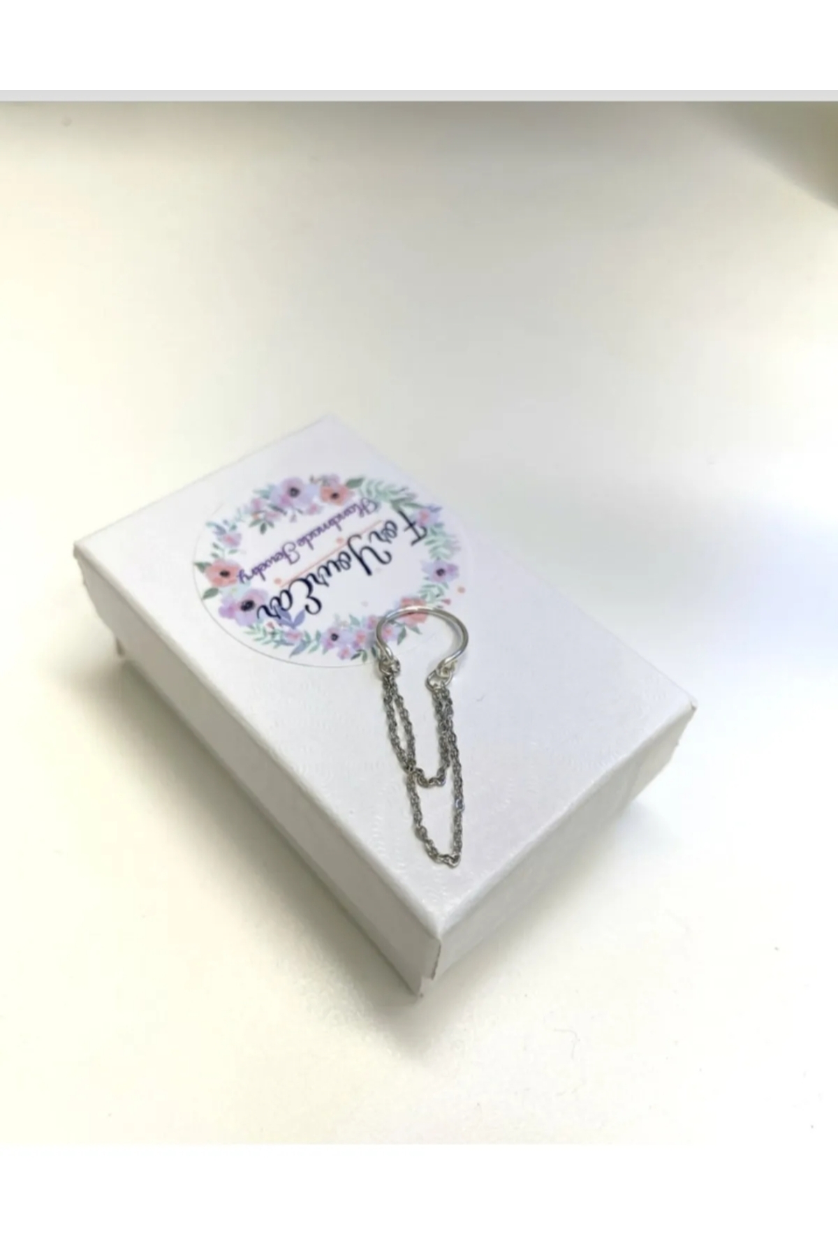 Ear Cuff Deliksiz Küpe, Deliksiz Kıkırdak Küpe, Fake Küpe 4