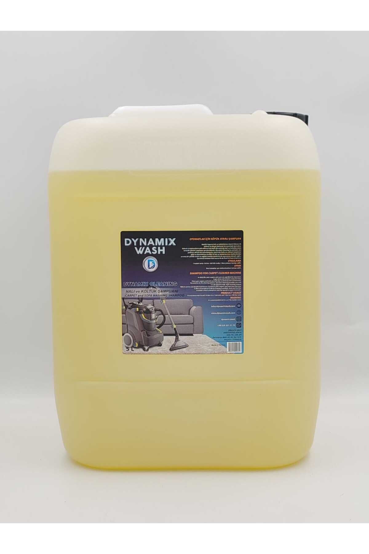 dynamix wash Halı Ve Koltuk Yıkama Makinesi Şampuanı 20kg Köpüğü Ayarlı Halı Ve Koltuk Makine Şampuanı Bahar