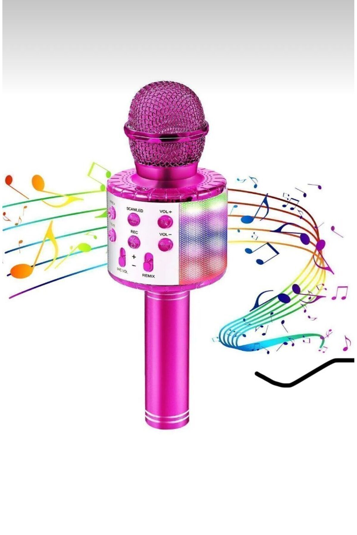 Kareoke Mikrofonu Bluetooth Mikrofon
