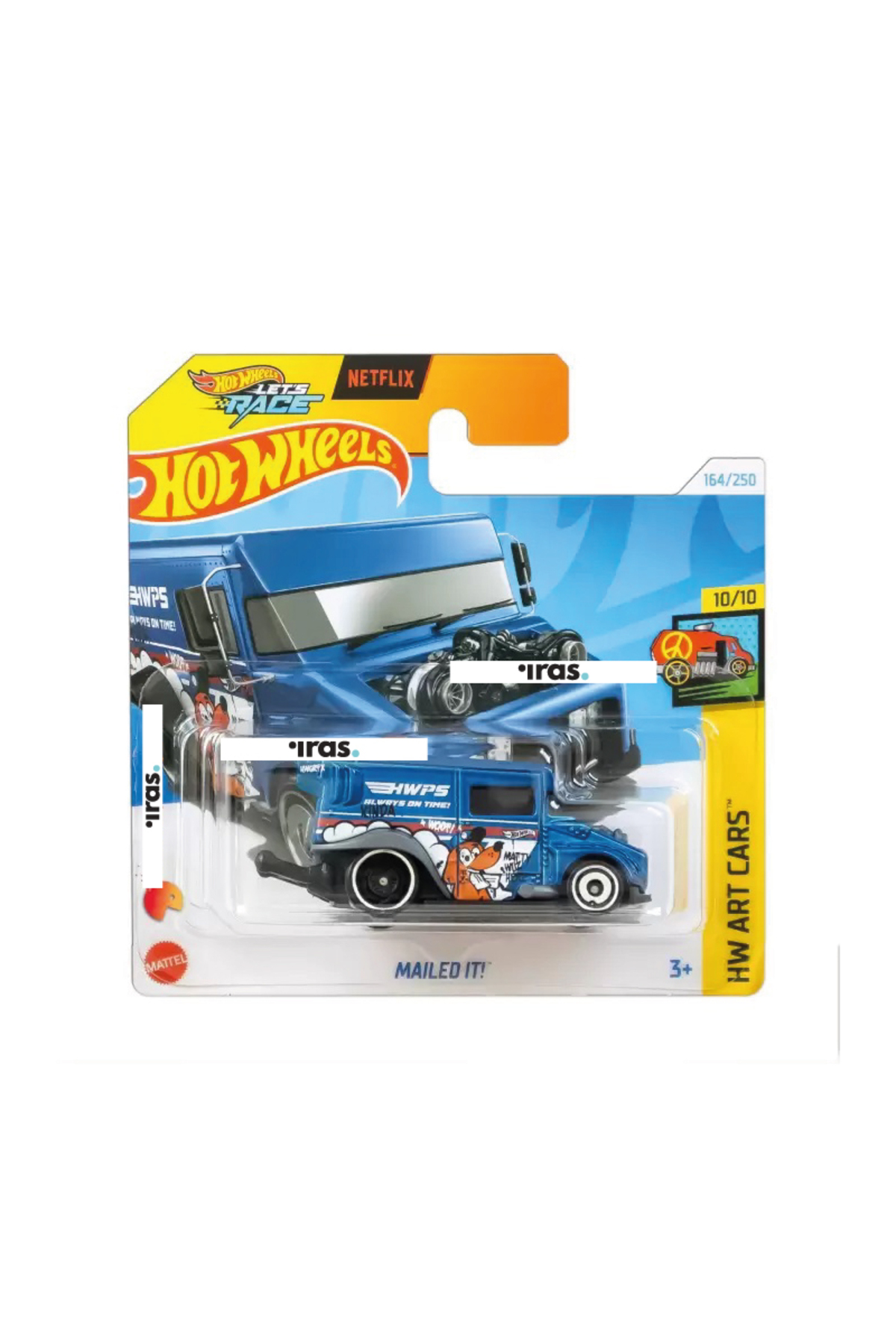HOT WHEELS 1/64 Ölçek Tekli Regular Arabalar HRY82 Hw Art Cars
