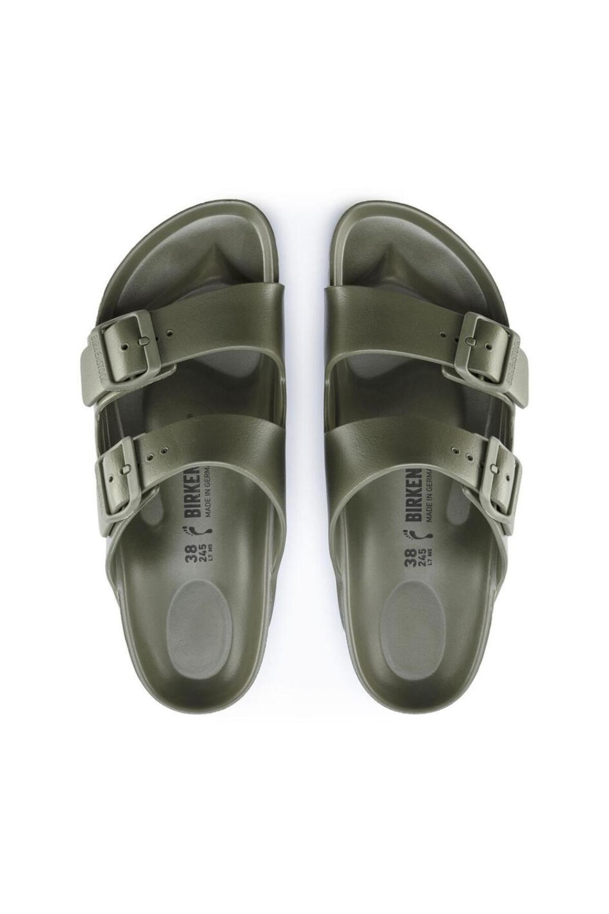 دمپایی بیرکن استاک مردانه اوا سبز  راسته      Classical/کلاسیک | Birkenstock 1019152 - تصویر 3