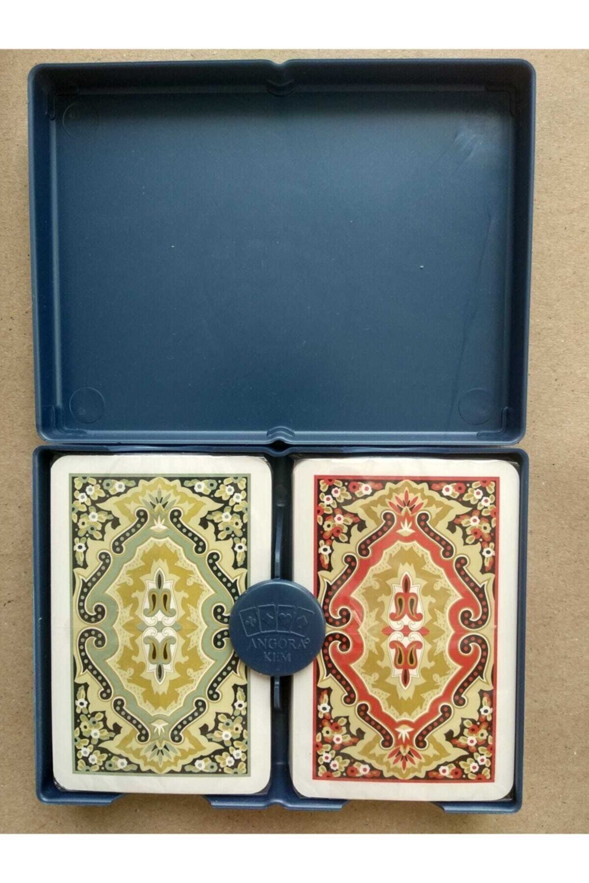 Angora Kem Çift Deste Plastik Oyun Kağıdı