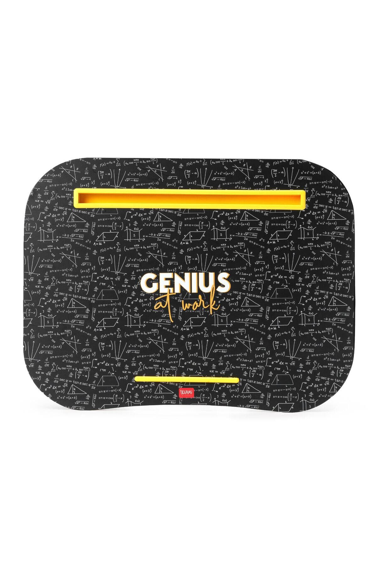 Legami - Laptopstandaard, 44 x 33,5 cm, laptop-tray, sleuf voor tablet, panda-motief, zacht kussen met bekleding, zijgreep Legami - Laptopstandaard, 44 x 33,5 cm, laptop-tray, sleuf voor tablet, panda-motief, zacht kussen met bekleding, zijgreep
