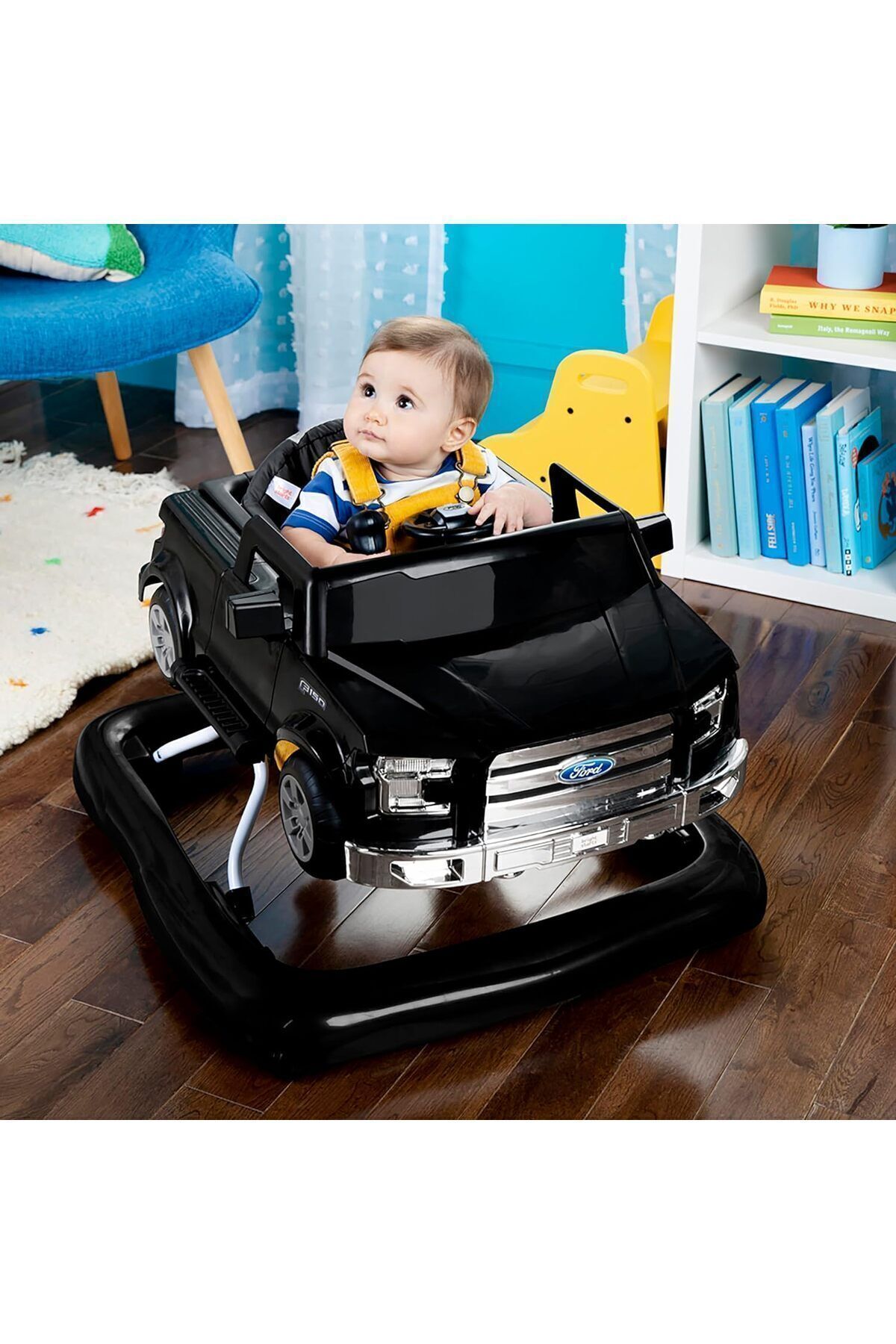 bright star Ford F-150 4'ü 1 Arada Bebek Aktivite Merkezi Yürüteç fotoğrafı 5 (önizleme)