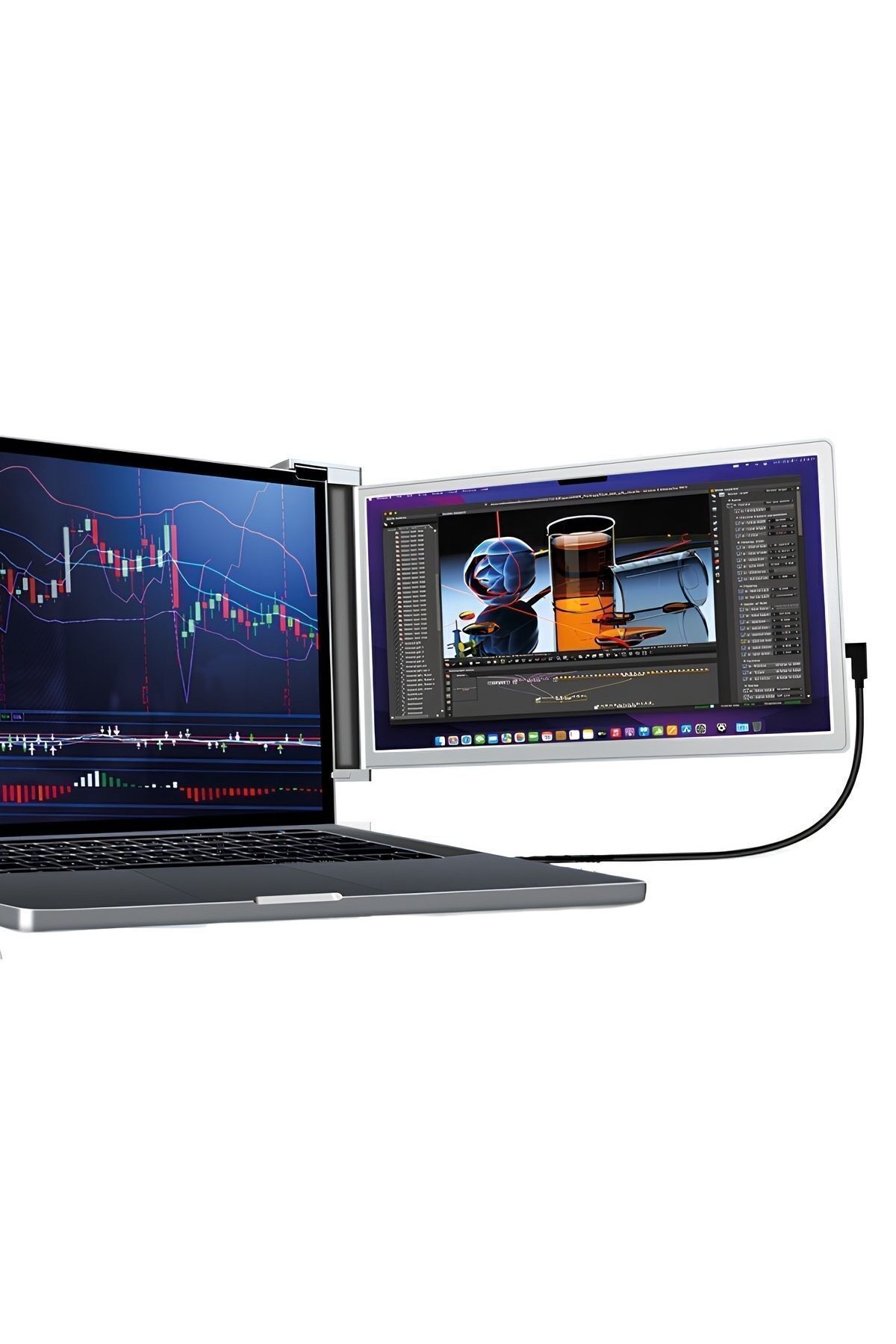 14” Taşınabilir Tekli Monitör 7