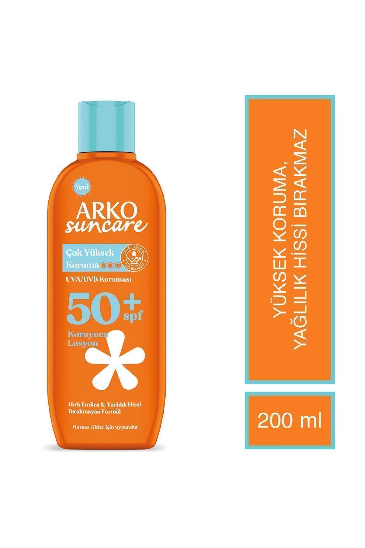 Suncare Spf50 Çok Yüksek Korumalı Vücut Güneş Losyonu 200 ml