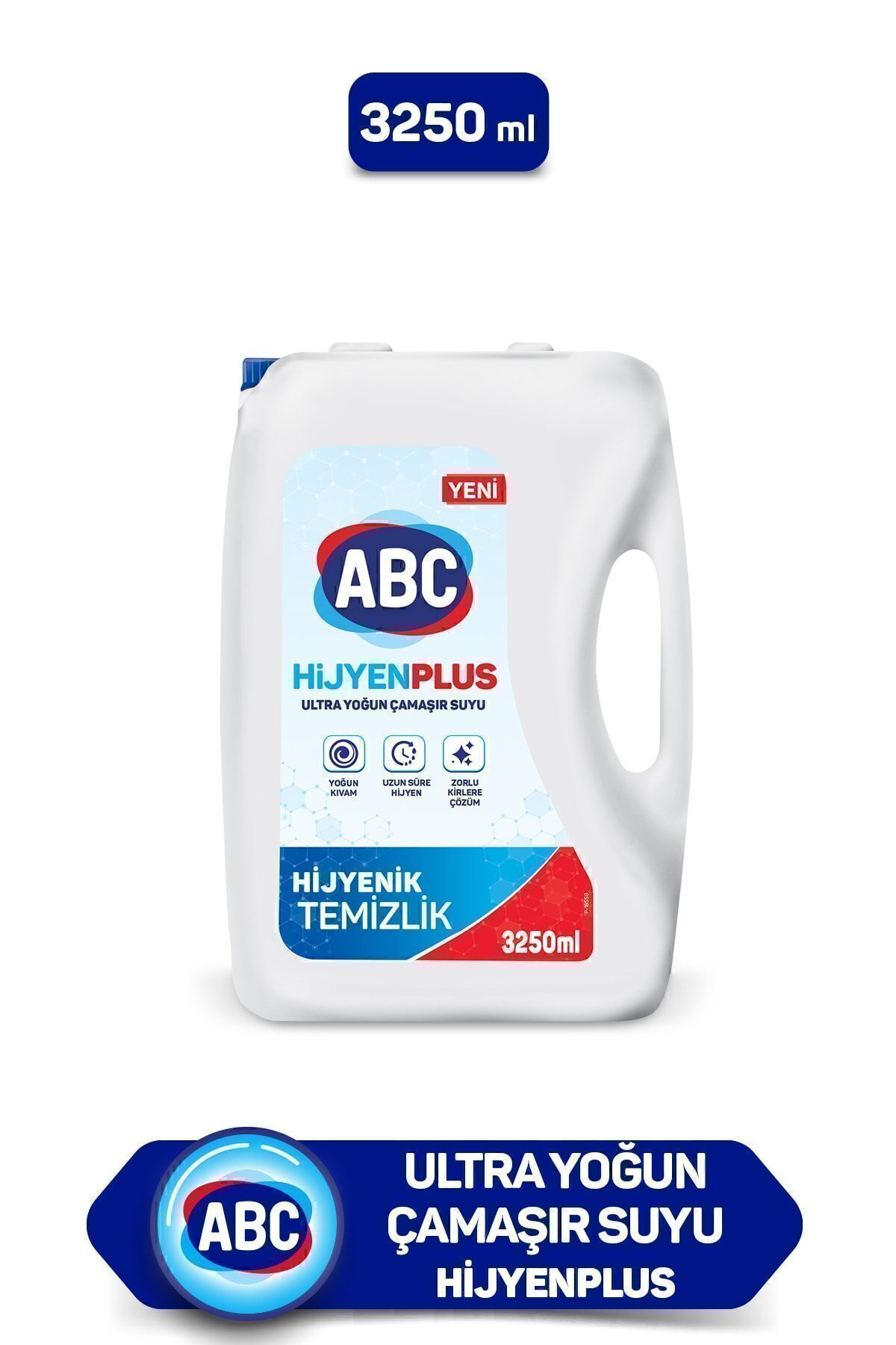 ABC Ultra Çamaşır Suyu 3,25 Lt Hijyen Plus Tekli