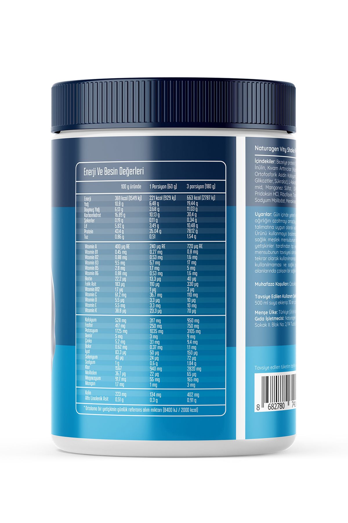 Naturagen-Fda Approved Protein Food Powder Cookie Shaker - Gift 4