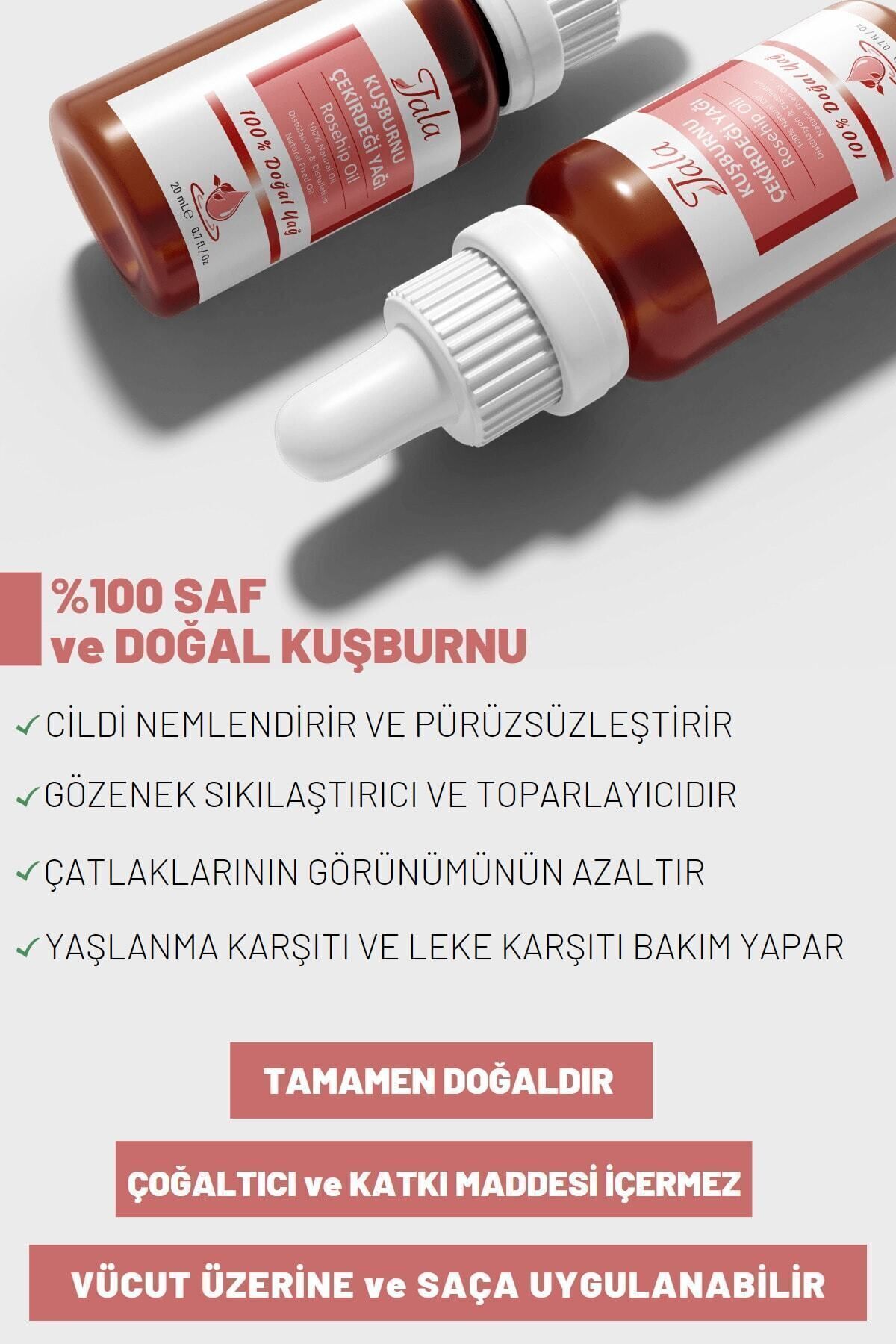 Kuşburnu Çekirdeği Yağı %100 Saf ve Doğal Soğuk Sıkım 20 Ml — kuşburnu — تصویر 10 از 10