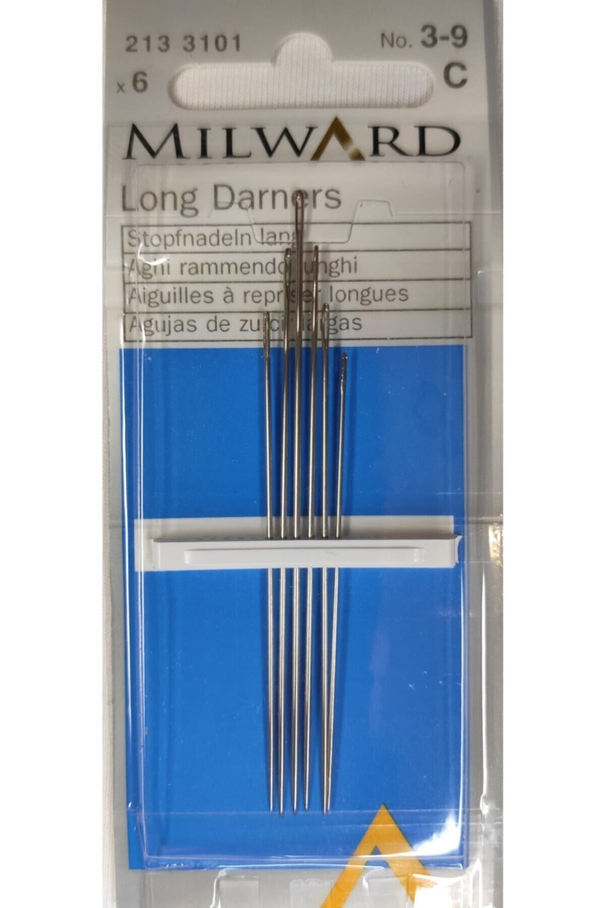 ATMACA TUHAFİYE Ac De Oțel Brodat Milward 3/9 - Cusătură Lungă Și Design Brazilian - One Size