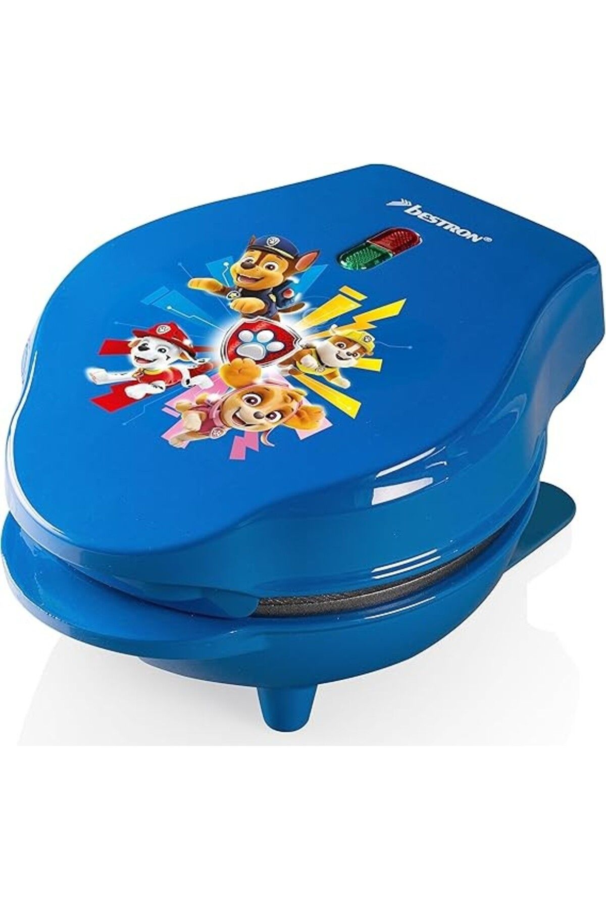 bestron Tasarımlı Mini Waffle Makinesi,550W, Çocuklar için, Pişirme Işığı ile,10 cm Çapında