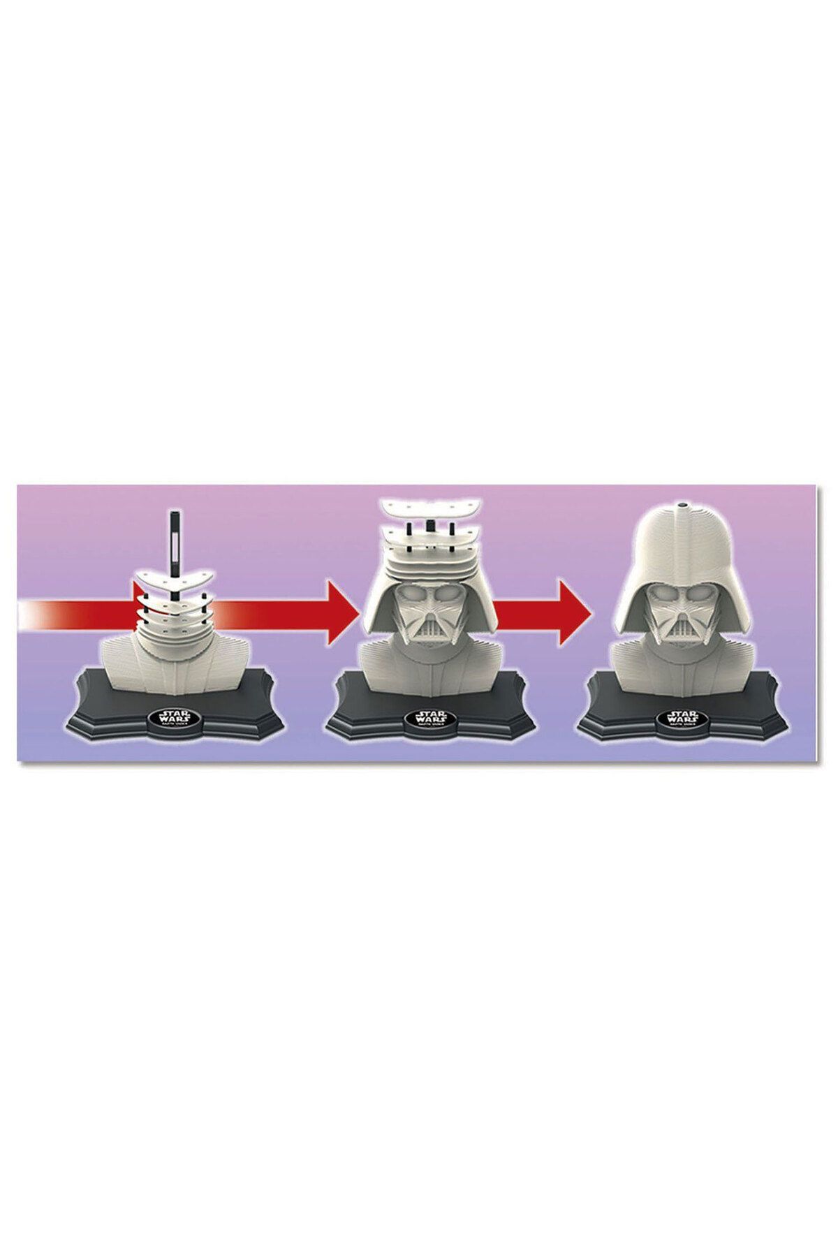 پازل جنگ ستارگان DARTH VADER 3D مجسمه PAZIL 160 قطعه ادوکا EDUCA