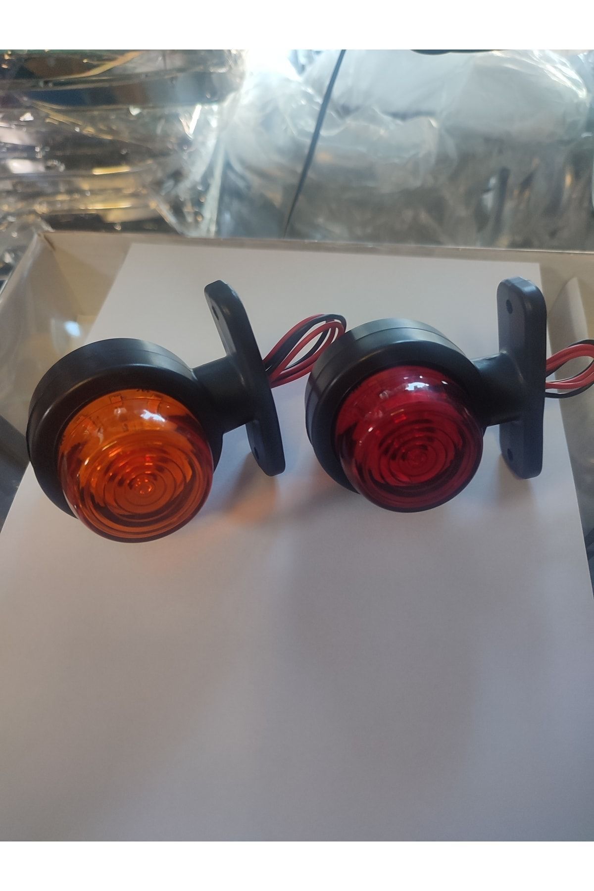 Akyol Vas Model Uyumlu Orta Takoz Led Lamba 18 Ledli 2 Adet Led Pozisyon Lambası