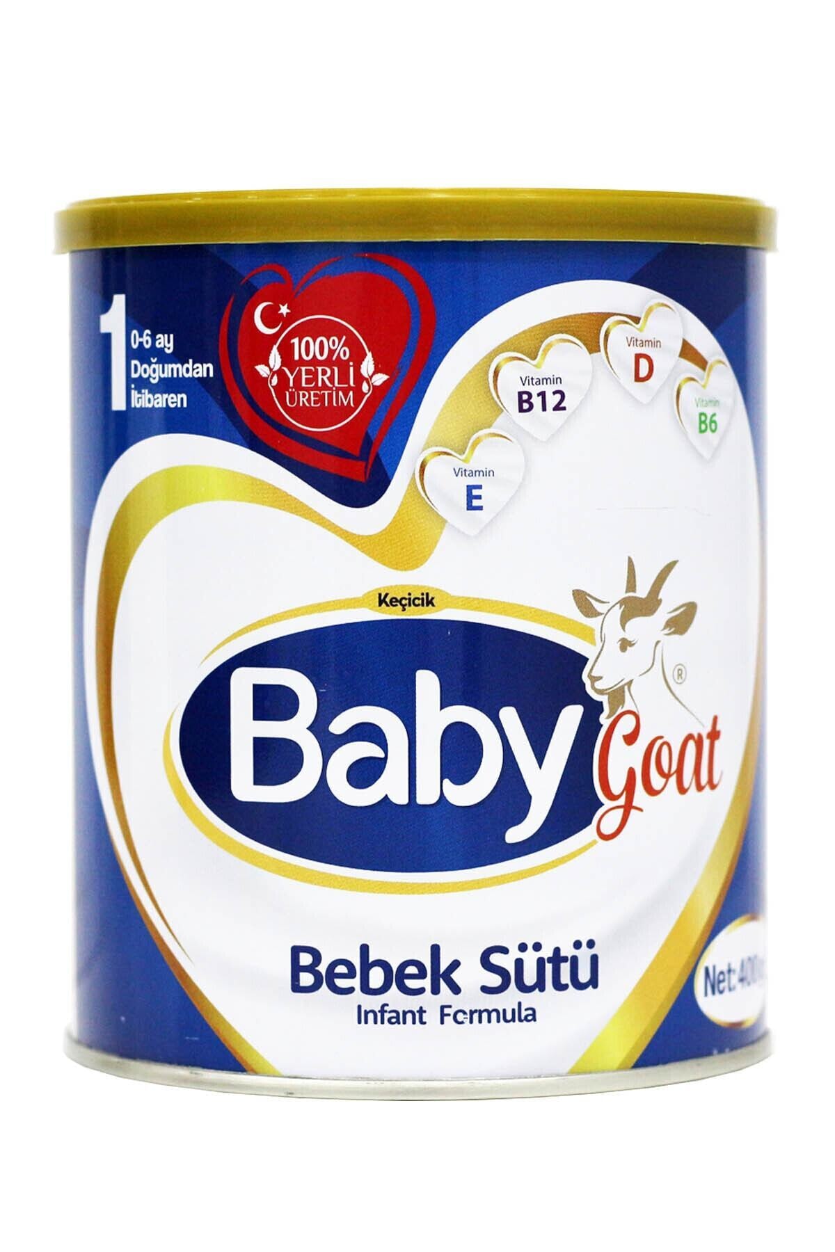 Baby Goat 1 Keçi Sütü Bazlı Bebek Sütü 400 gr