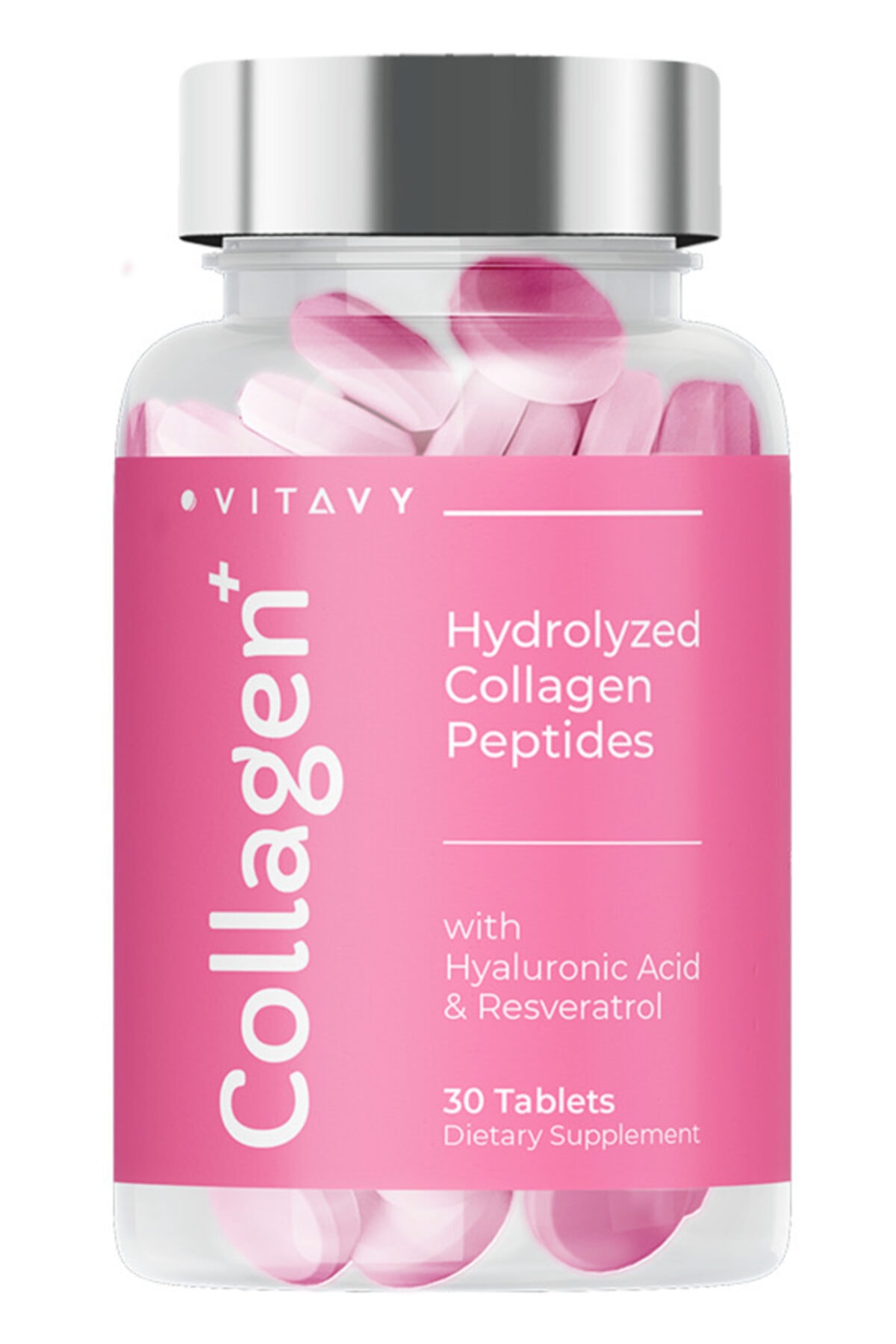 Vitavy Collagen & Hyaluronic Acid & Resveratrol (1x30 Tablet)