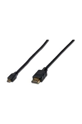 HDMI High Speed with Ethernet Bağlantı Kablosu (HDMI 1.4), 2160p, 4K, HDMI Tip D (mikro) Erkek - HDM AK-330109-010-S