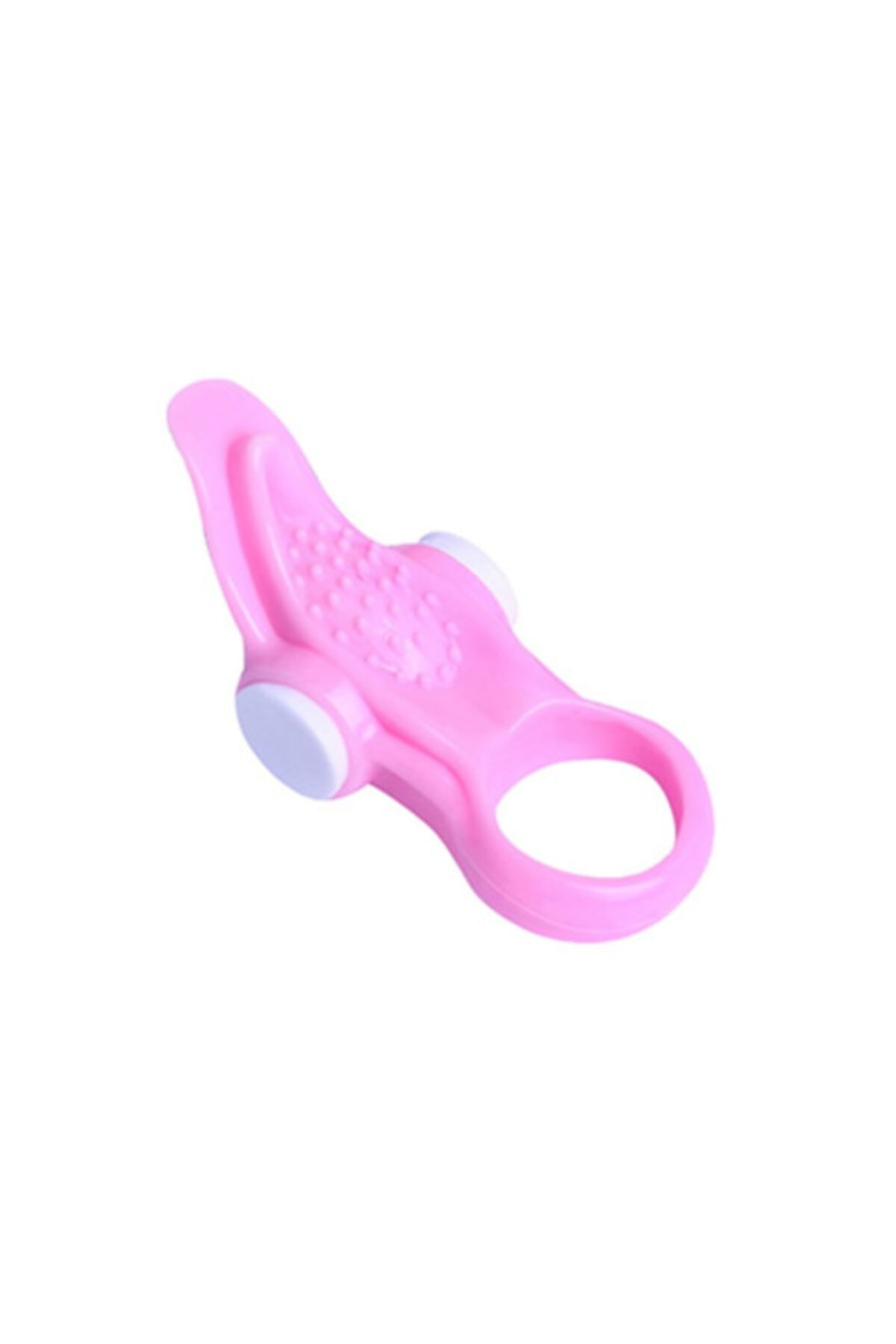 Güçlü Titreşimli Silikon Penis Halkası Klitoral Vibratör 2